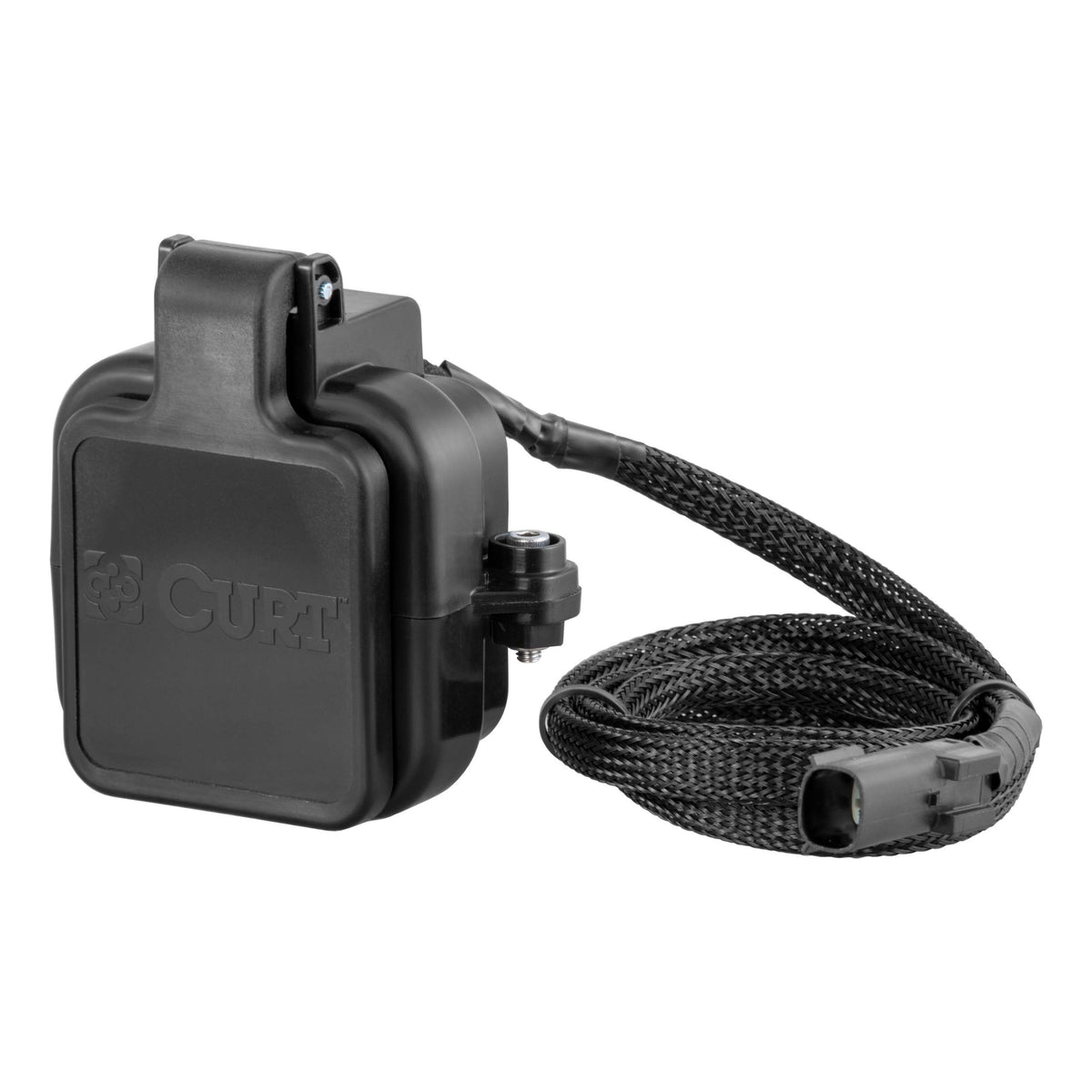 CURT 58265 Protective GMC MultiPro, Chevy Multi-Flex Tailgate Sensor for Towing Accessories, 2-Inch Receiver Hitch Cap