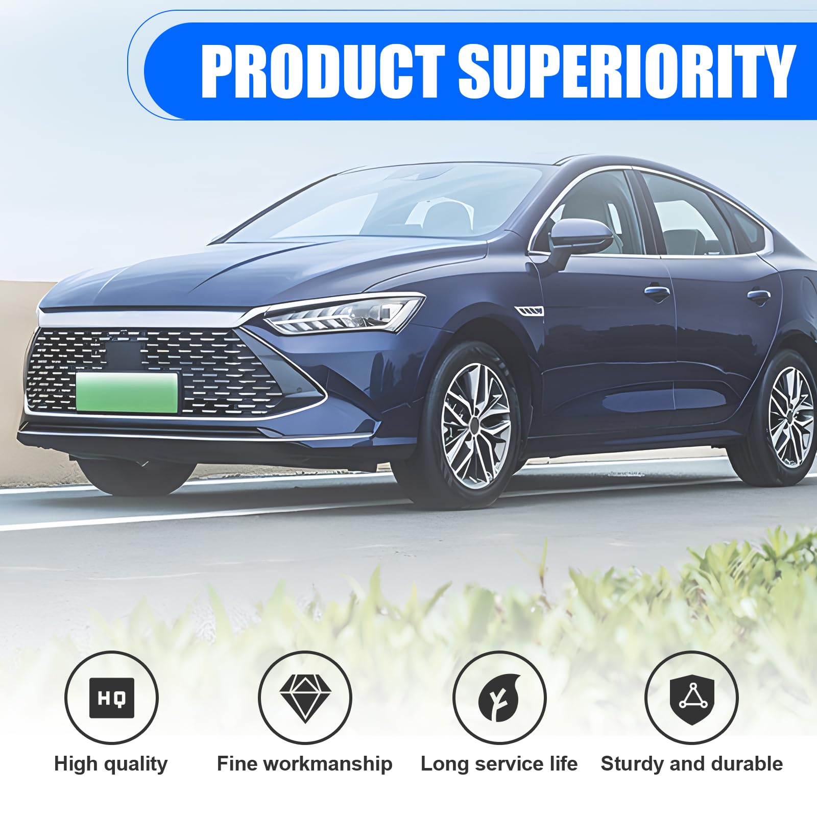 Flygun Pack-1 Car Rear View Camera Bracket, Metal Dash Cam Mount Kit, Waterproof License Plate Mount, Back Up Camera Installatio