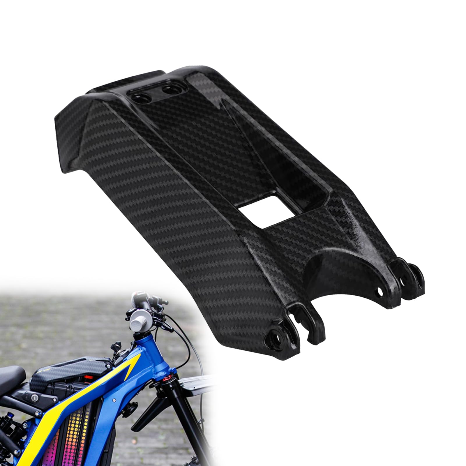 Jfg Racing Sur Ron Battery Cover Carbon Fiber Pattern For Surron Light Bee X/S Electric Dirt Bike