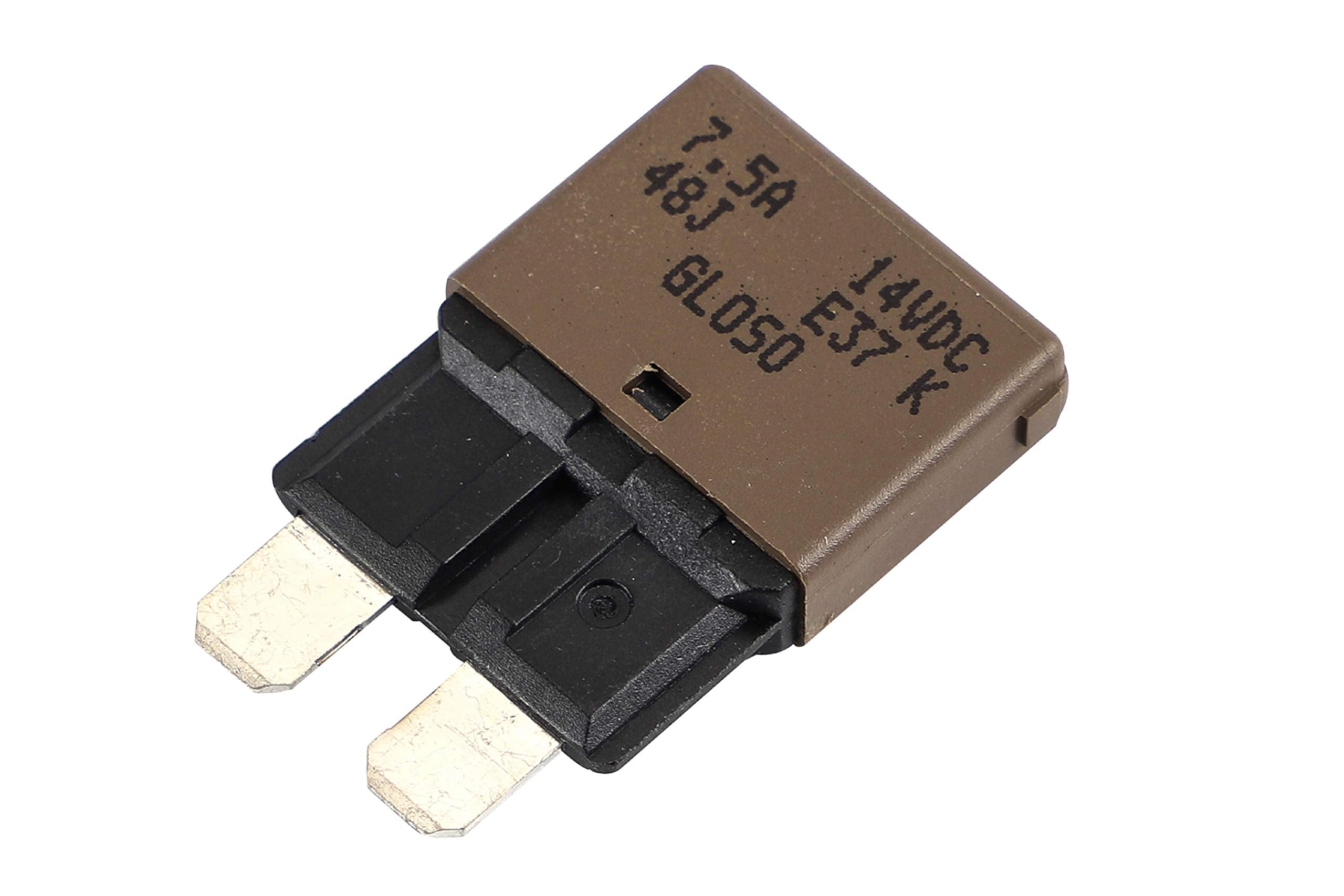 Gloso Circuit Breakers E37 Auto (T1) Reset Low Profile Atc/Ato - (7.5A - 3 Pack)