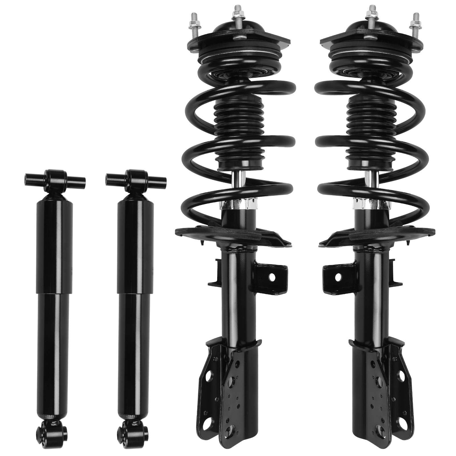 Yitamotor Front Complete Struts Rear Shocks Suspension Compatible With 2008-2017 Buick Enclave, 2009-2017 Chevrolet Traverse, 20