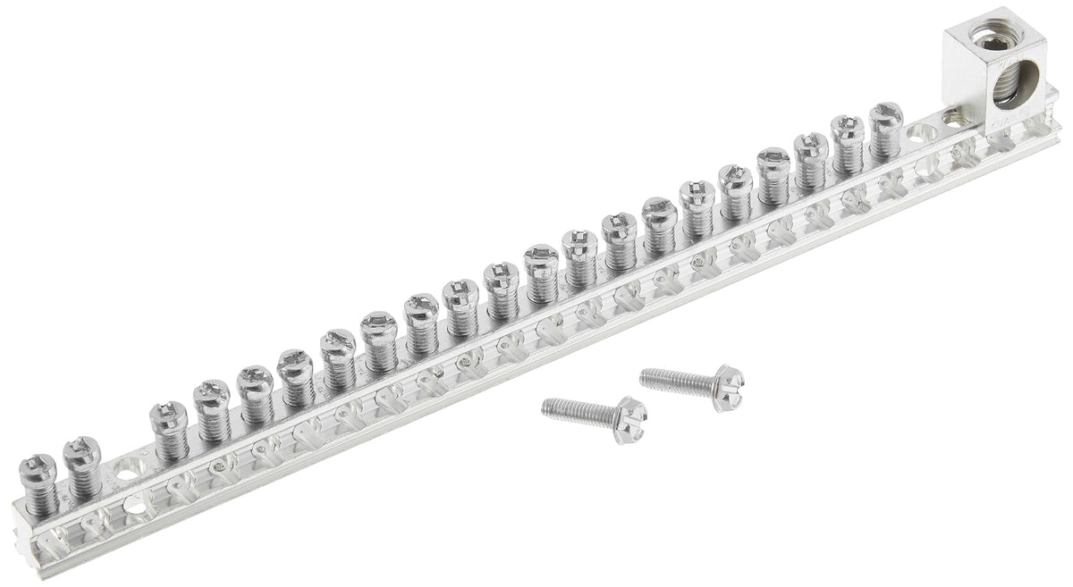SIEMENS EC3GB212 Ground Bar Kit with 21 Terminal Positions and a Ground Lug