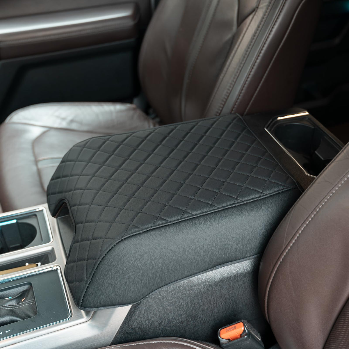 TGKUD F150 Center Console Cover Compatible with 2015-2020 F150, 2017-2022 F250 F WBCARB0DS54KSDG