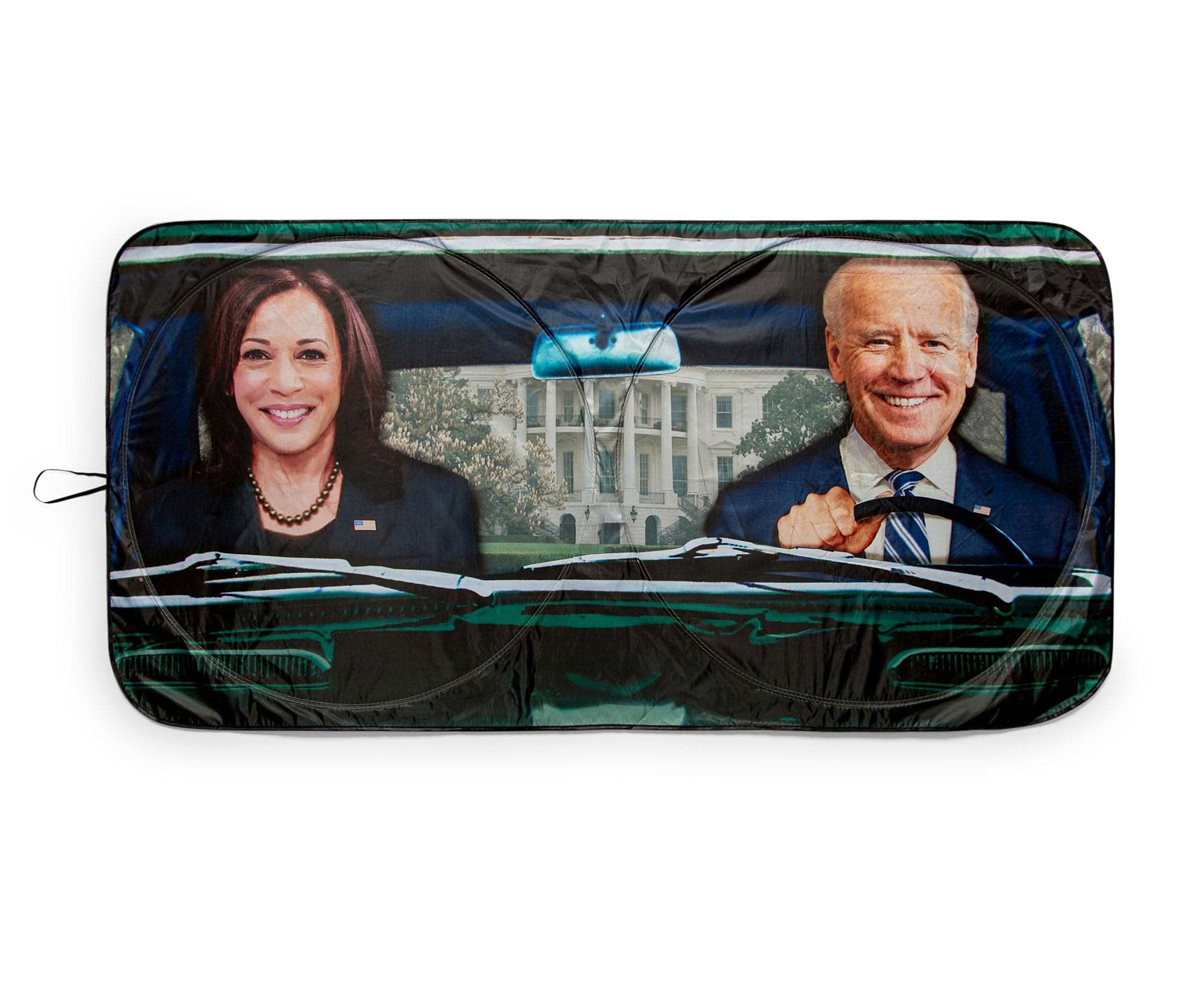 Toynk President Biden And Vp Harris Sunshade For Windshield | Foldable Sun Visor Protector For Cars, Trucks, Suvs | Blocks Uv Ra