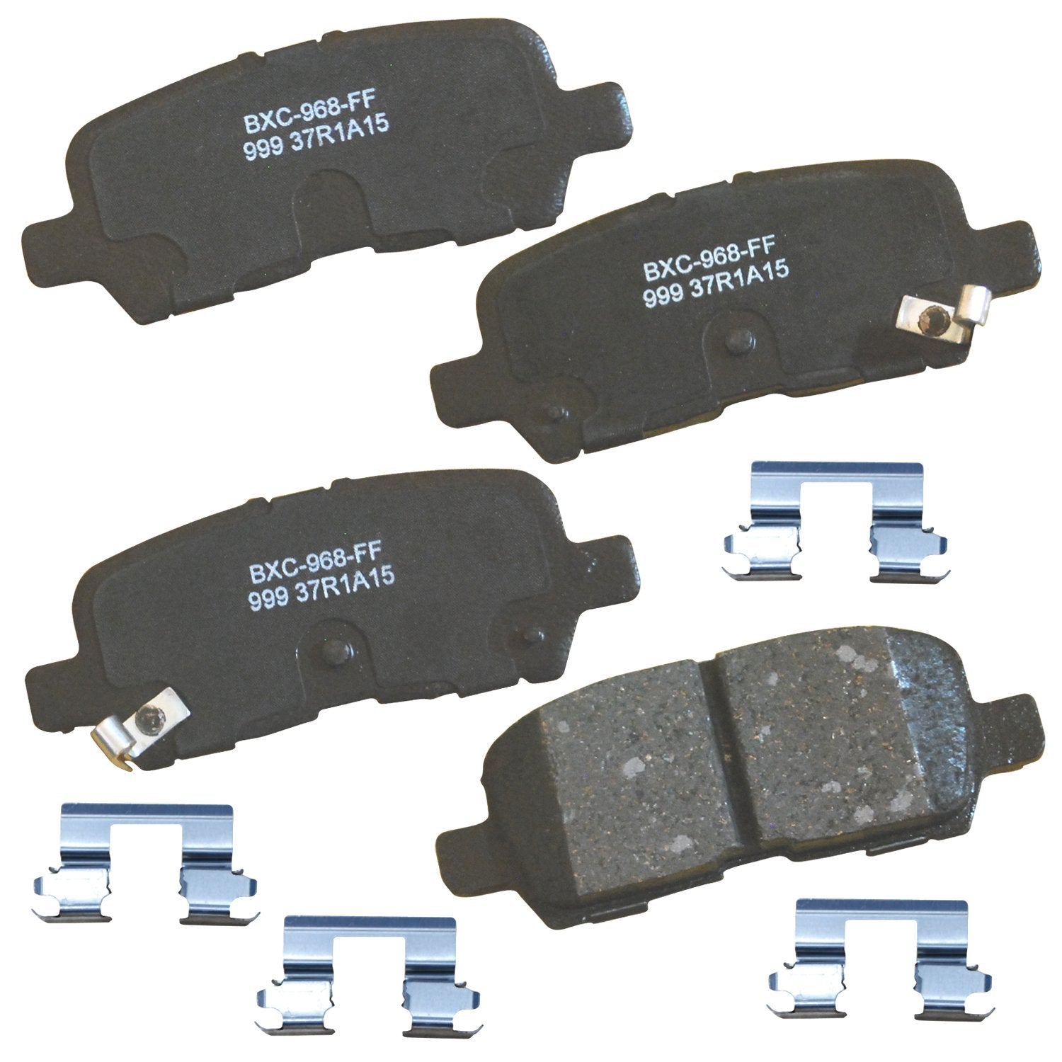 Bendix Premium Sbc999 Ceramic Rear Brake Pads For Buick Allure 2009-2005, Lacrosse 2009-2005, Chevrolet Impala 2013-2011, Impala