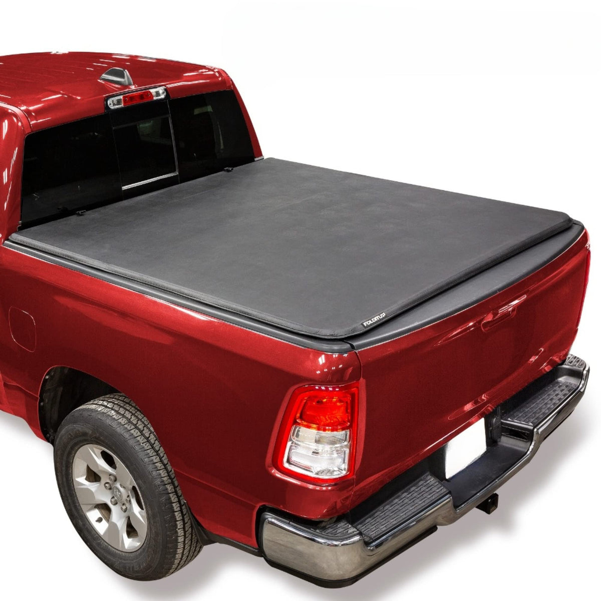Leer Folditup | Fits 2019-2023 Gm Chevy Silverado/Gmc Sierra With 58    Bed | Soft Tri-Fold Truck Bed Tonneau Cover | Easy Insta