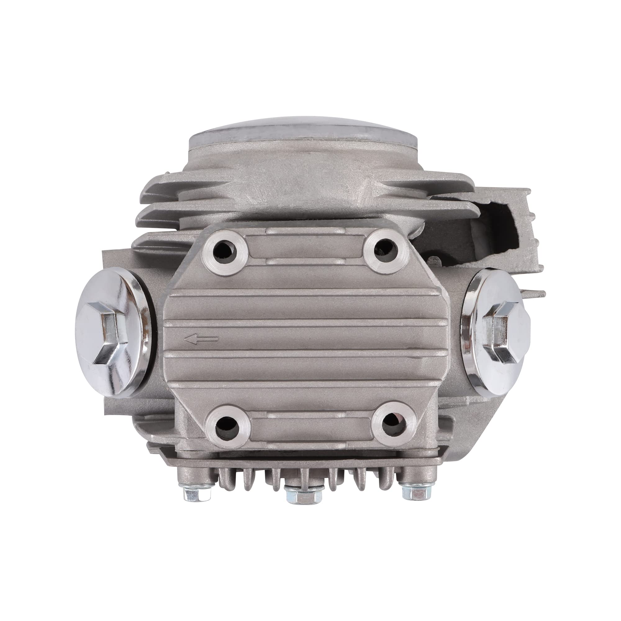 WOOSTAR 52.4mm Complete Cylinder Head 66mm Valves Replacement for 4 Stroke Chinese TaoTao Coolster 110cc Engine ATV Go Kart Dirt