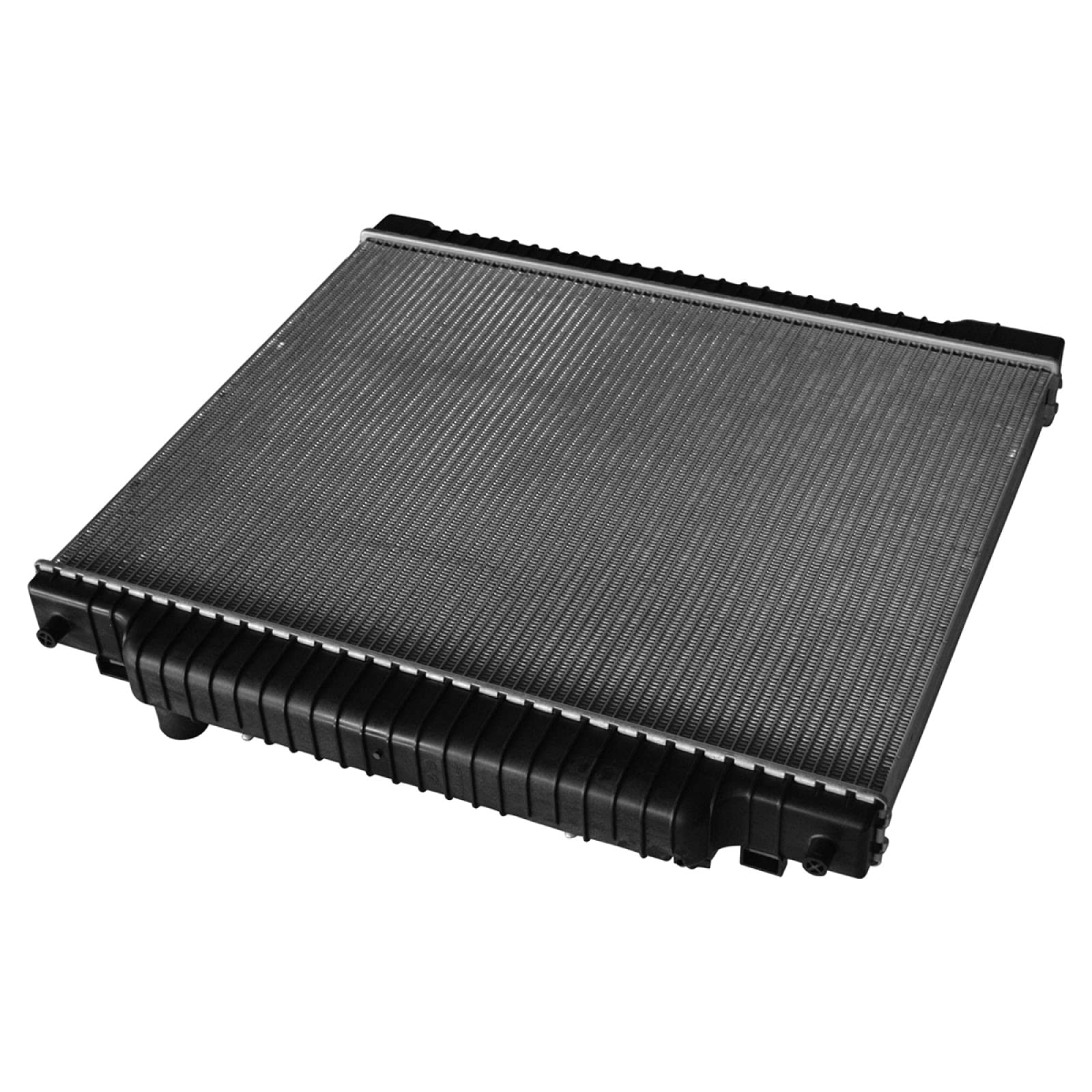 Trq Radiator Assembly Aluminum Core Direct Fit For 96-02 Ford Econoline Van