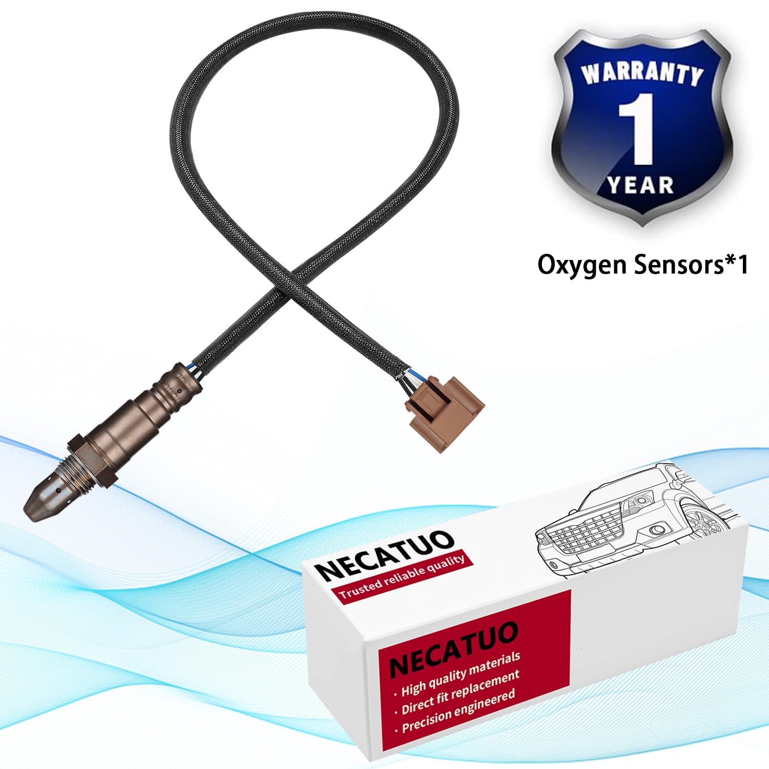 Necatuo 234-9135 Upstream O2 Oxygen Sensor Heated Air Fuel Ratio Compatible With Nissan Altima Frontier Xterra Quest Infiniti G3