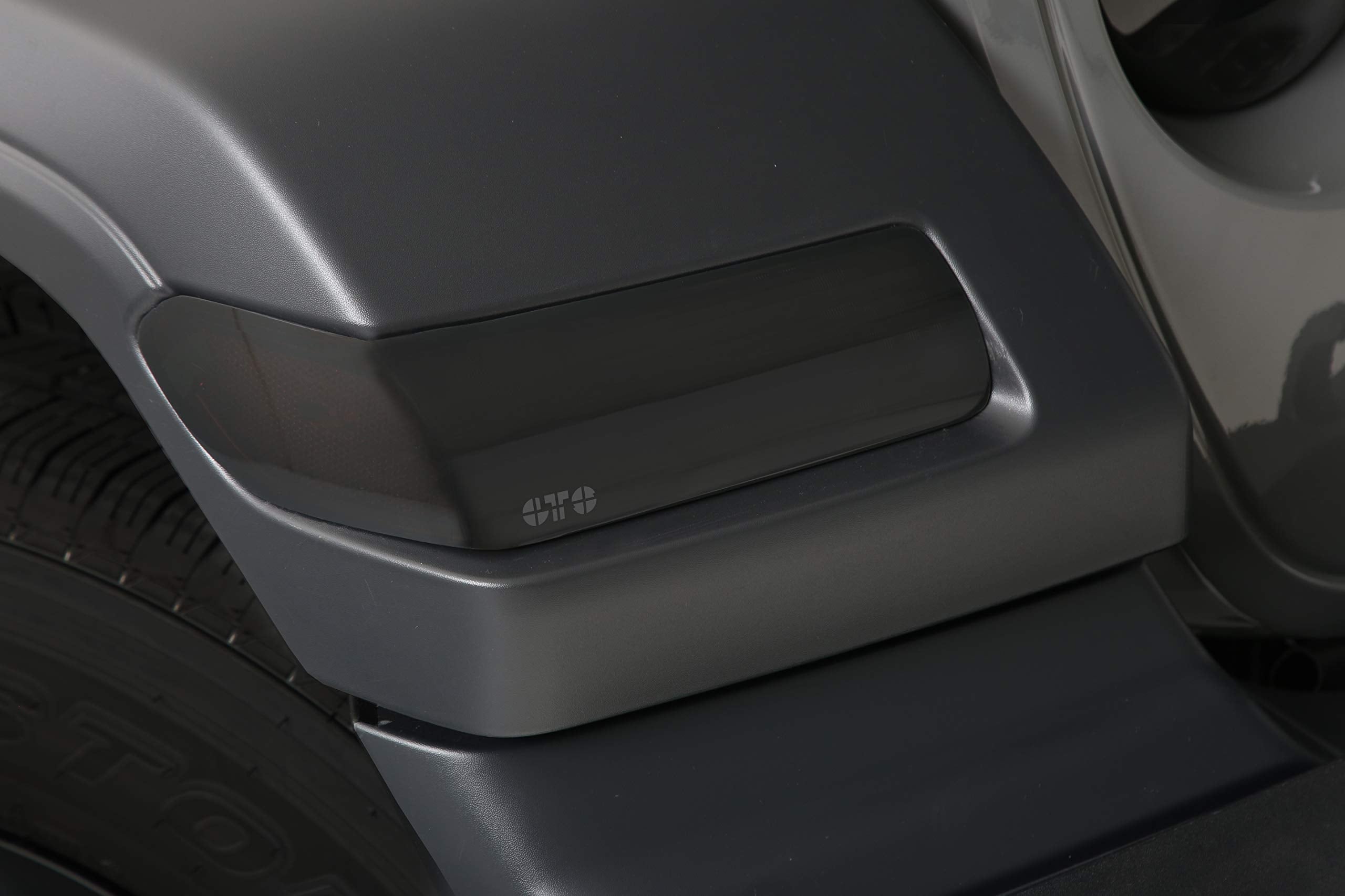 Gt Styling Gt4179 Blackout Panel Smoke 1 Pc. Open Center Rear Blackout Panel