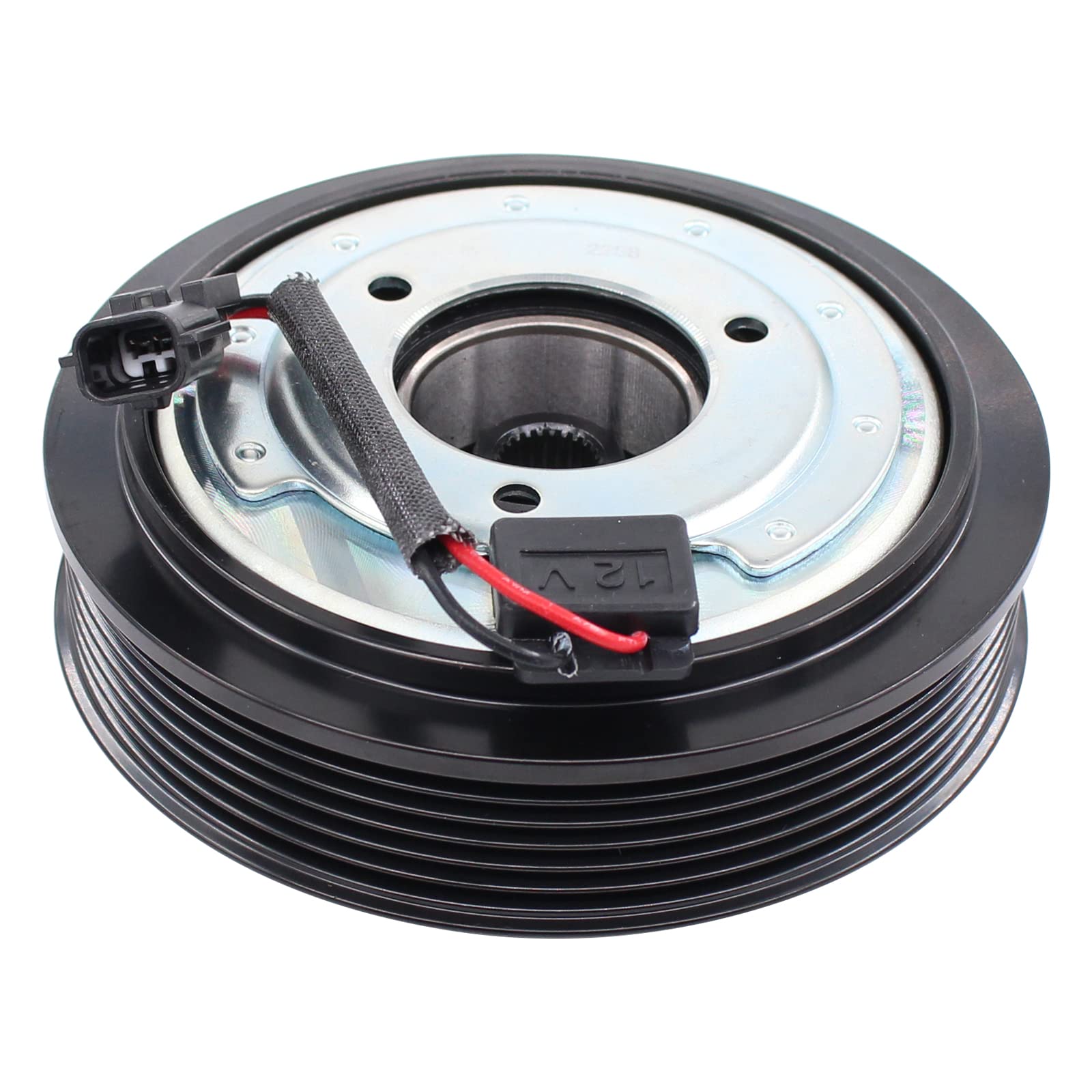 ApplianPar AC Compressor Clutch Assembly for Nissan Rogue 2008-2013, Rogue Select 2014-2015