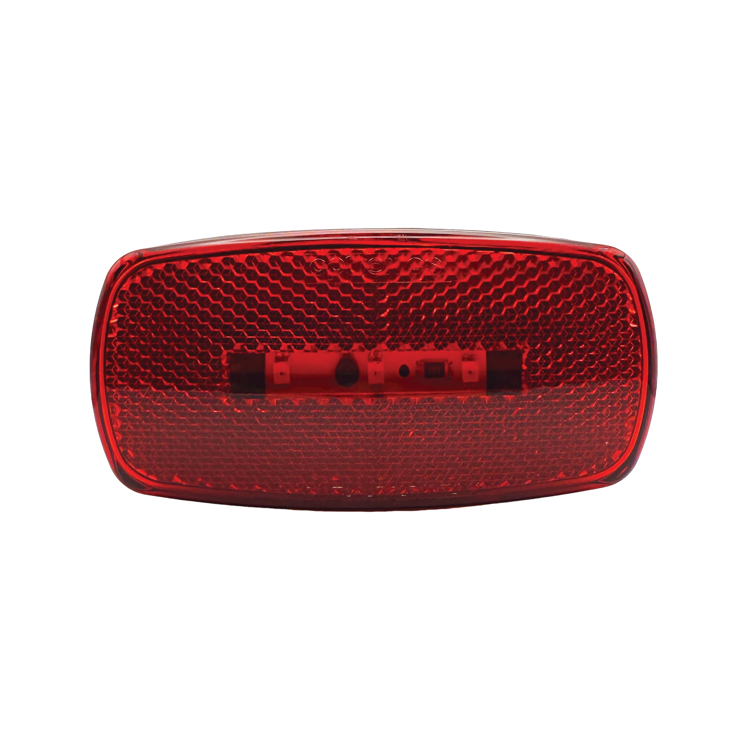 RV Designer L915 Replacement Lens for Red LED Oblong Marker Light, DOT-Compliant