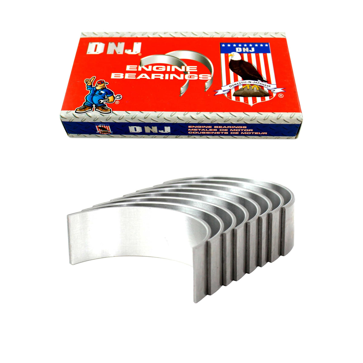 Dnj Rb805 Rod Bearings Set Standard For 2006-2018 Audi, Volkswagen A3, A3 Quattro, A4 1.8L-2.0L L4 16V Dohc 1798Cc