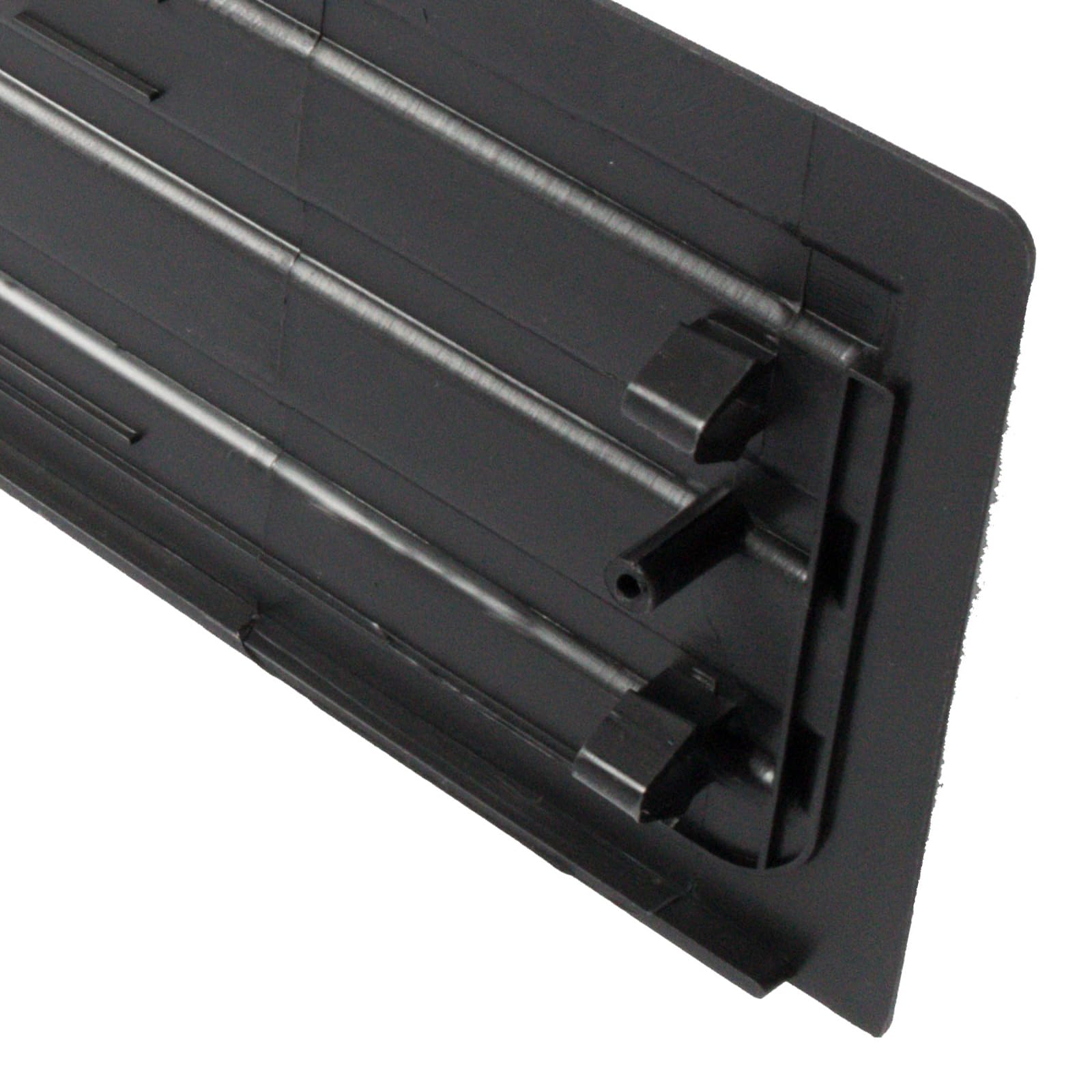 Karpal Right + Left Flexible Step Side Tailgate Cap Molding End Cap Cover Compatible With 2009 2010 2011 2012 2013 2014 Ford F-1