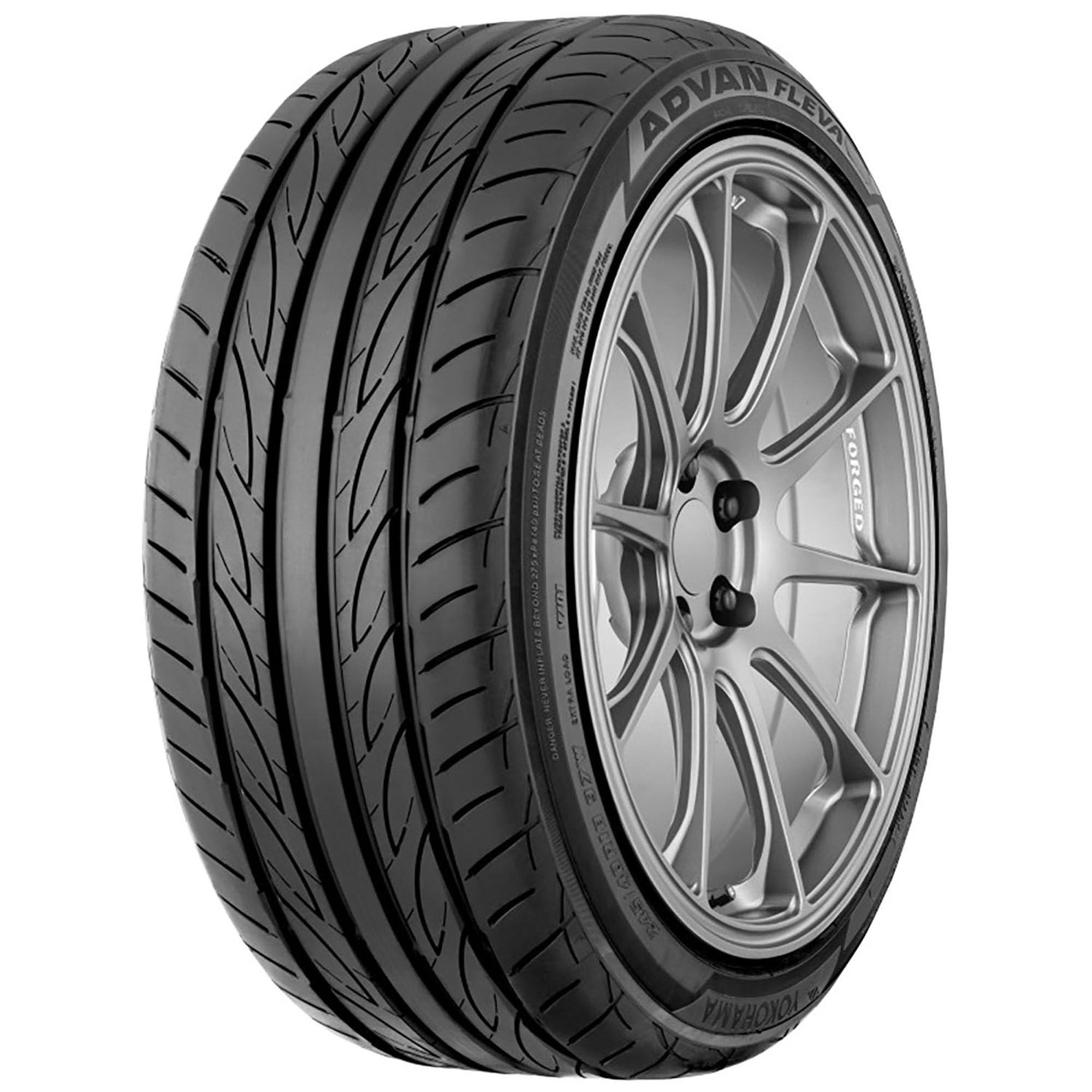Yokohama Advan Fleva V701 205/55R16 91W Sl Summer Season Ultra High-Performance Tire