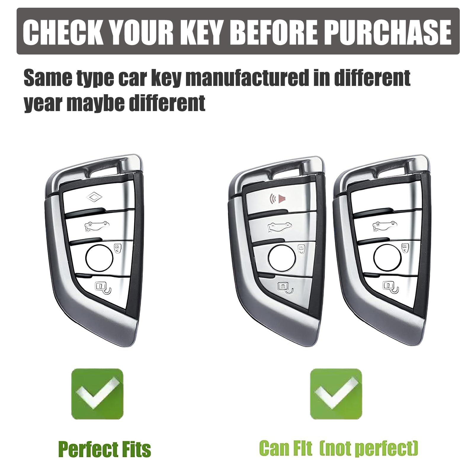 Gematay For Bmw Key Fob Cover With Keychain Lanyard, Soft Tpu Key Fob Protector Shell Compatible With Bmw Series 1 2 3 4 5 6 7 8