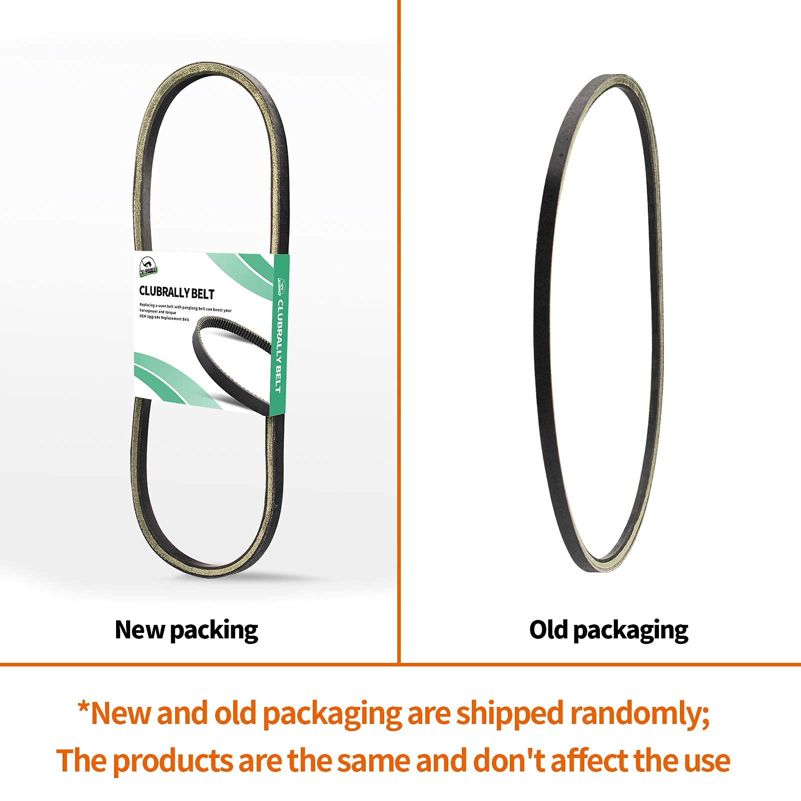CLUBRALLY Golf Cart Starter Generator Belt Applicable to Yamaha G11 G16 G20 G21 G22 G23 G27 G28 JN6-H1173-100