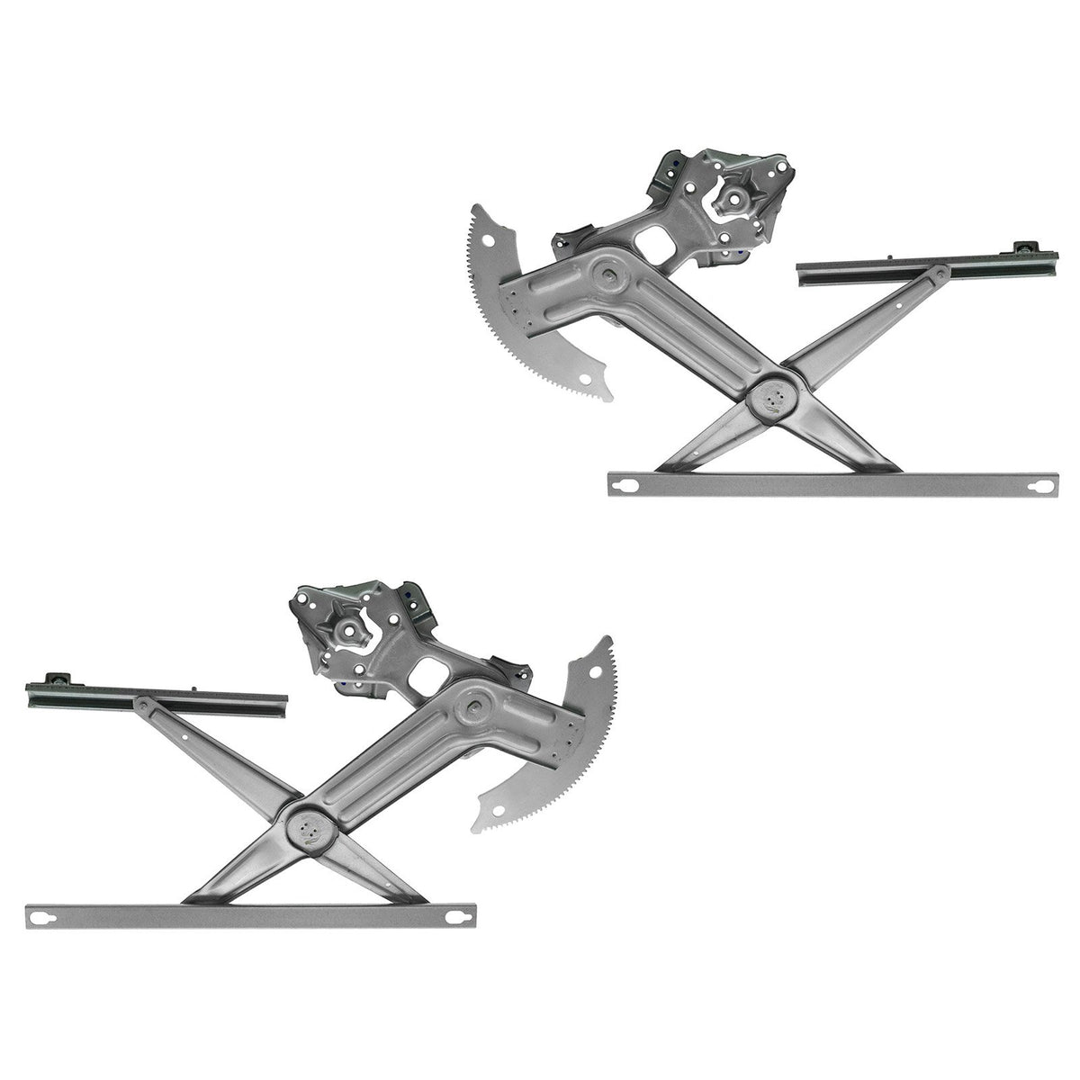 Trq Front Power Window Regulator Set Compatible With 2002-2009 Dodge Ram 1500 2003-2009 Ram 2500 2003-2010 Ram 3500 2008-2010 Ra