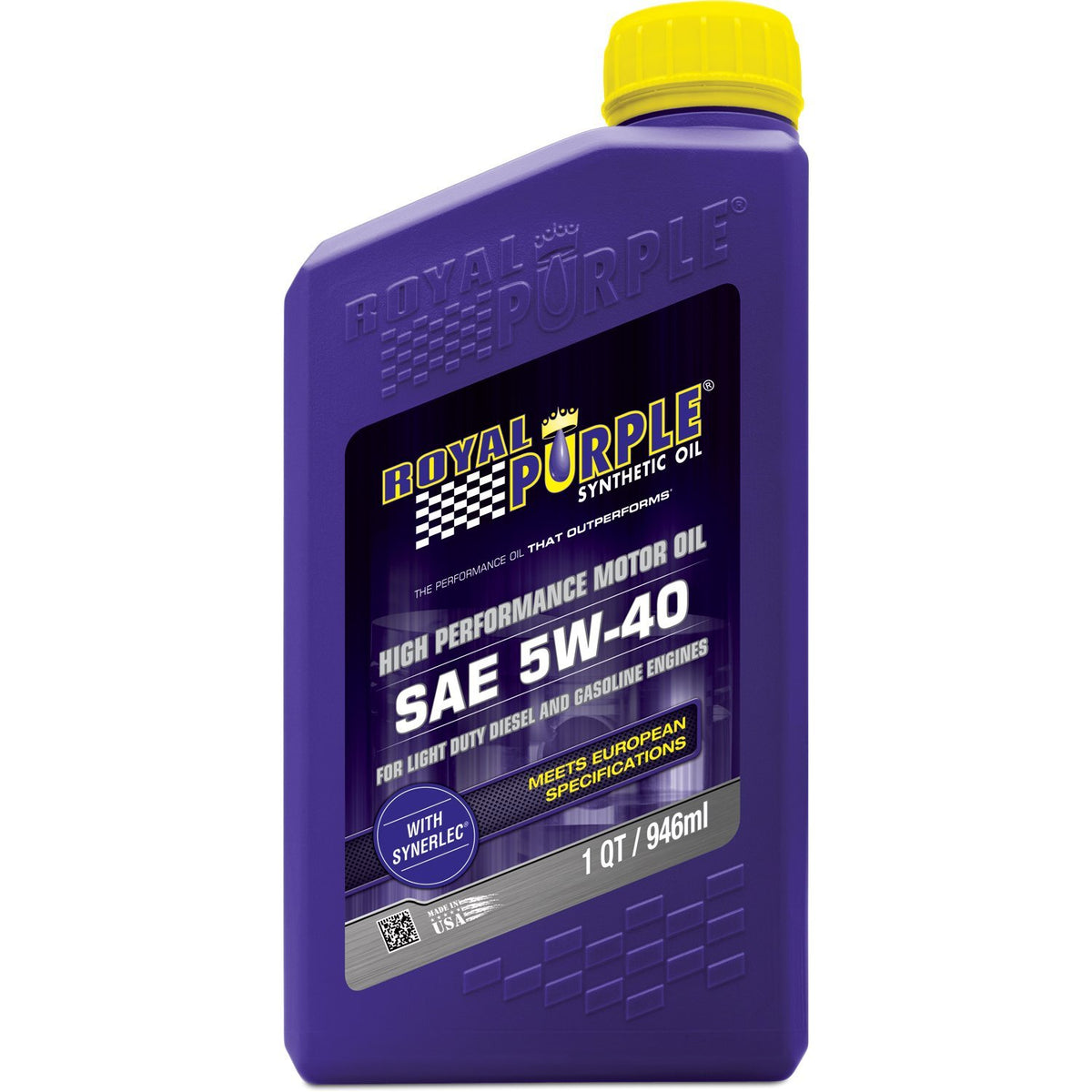 Royal Purple 5W40 Synthetic Oil 1 Quart