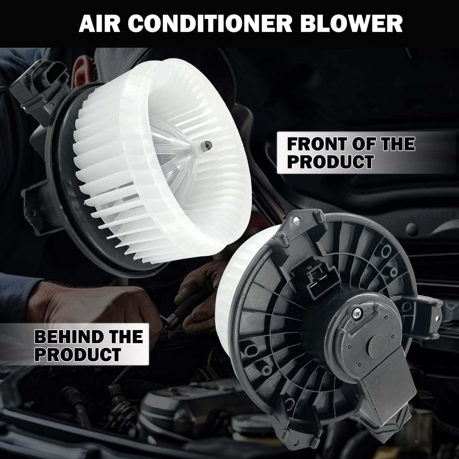 Aspligo 700289 Ac Heater Blower Motor Fan Assembly Fit For Mazda Cx-9 2007-2015,For Ram Promaster 1500 2014-2024, Pro Master 250