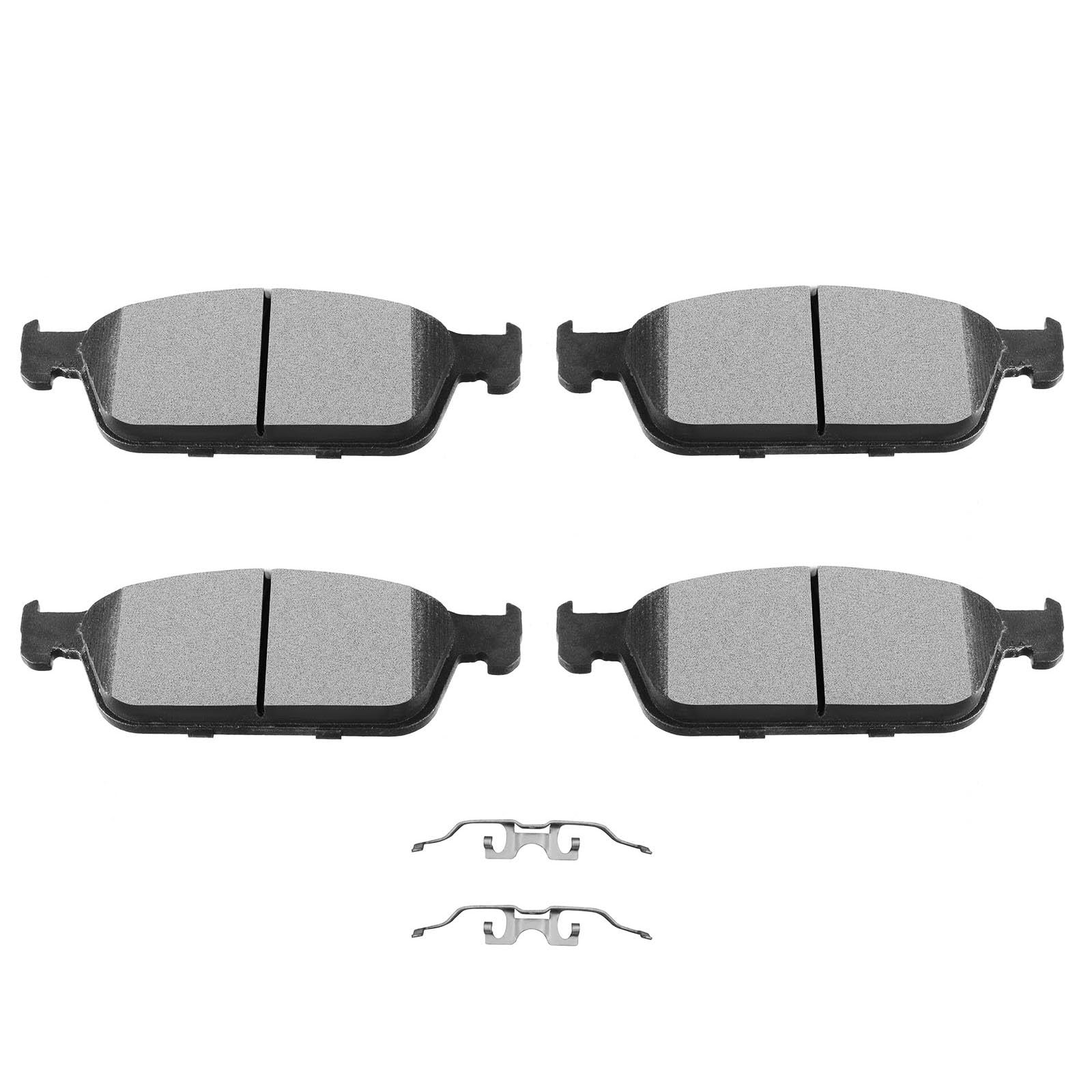 Scitoo D1645 Front Semi-Metal Brake Pads Sets - Fit For Ford Escape 2013-2019, Focus 2013-2018, Transit Connect 2014-2019, Linco