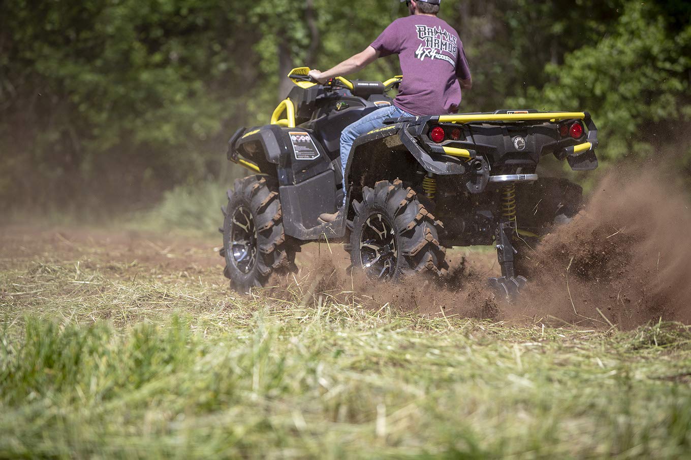 Battle Armor Designs Big Buck 28'' Cut Width ATV/UTV Disc Plow Harrow with Universal 2'' Receiver Mount, Cultivates 1 to 2 Acres