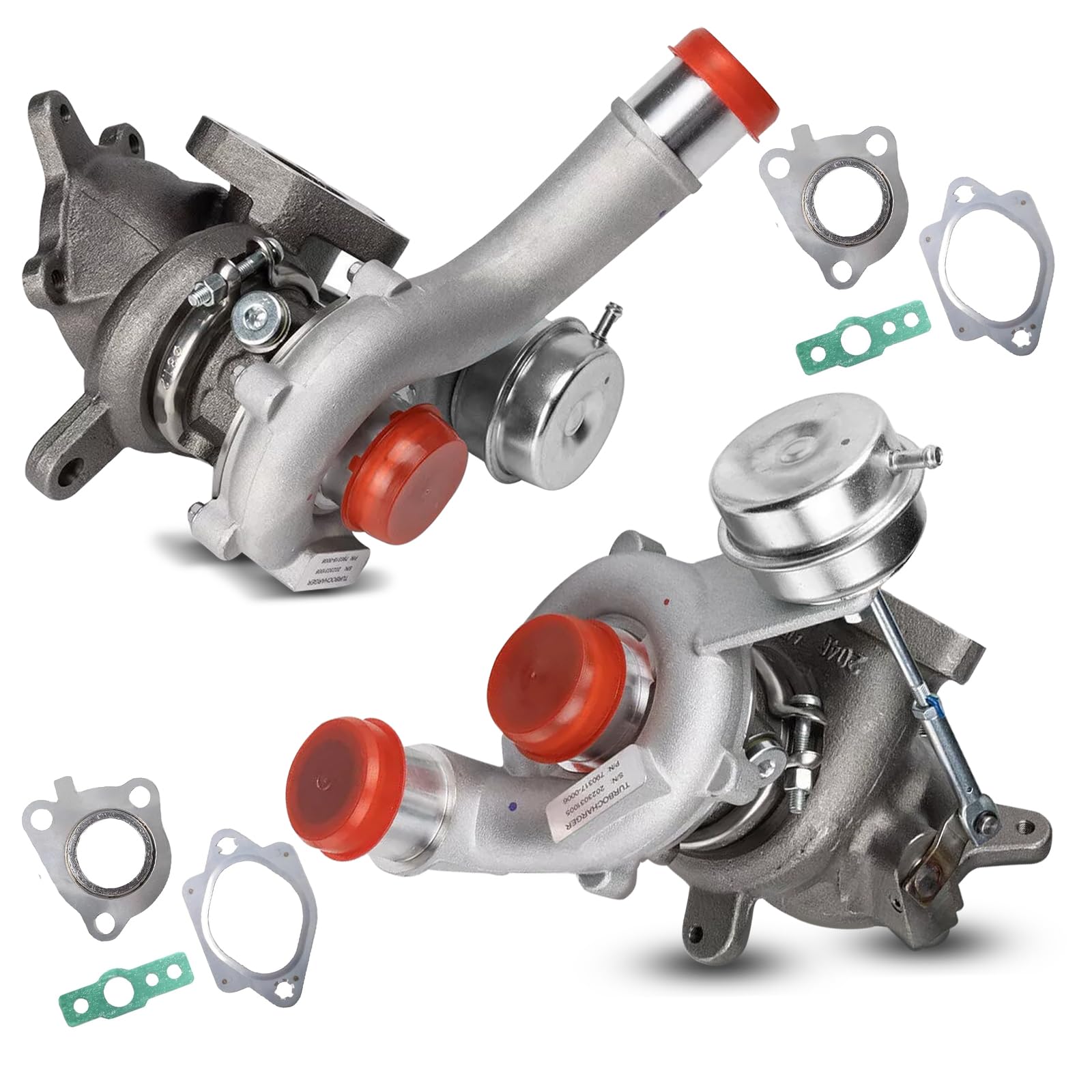 DOFOCH Left & Right Twin Turbocharger for 2010-2019 Ford Explorer Flex Lincoln MKS MKT 3.5L Ecoboost Replace# AA5E9G438GD AA5E9G