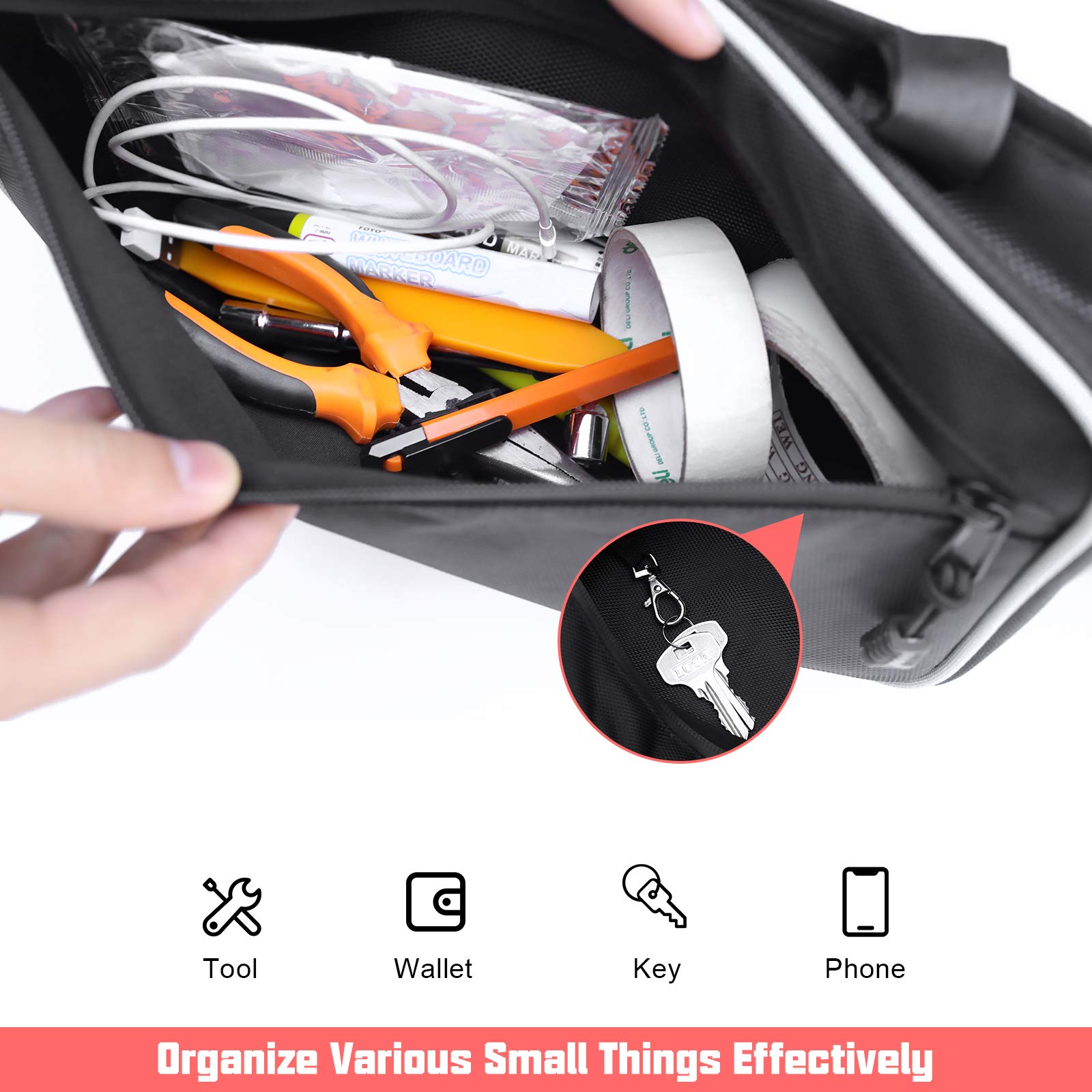 Sunpie Can Am Maverick X3 Door Bags Side Door Storage Bags Compatible With Can Am Maverick X3 Front Upper Door 2017 2018 2019 20