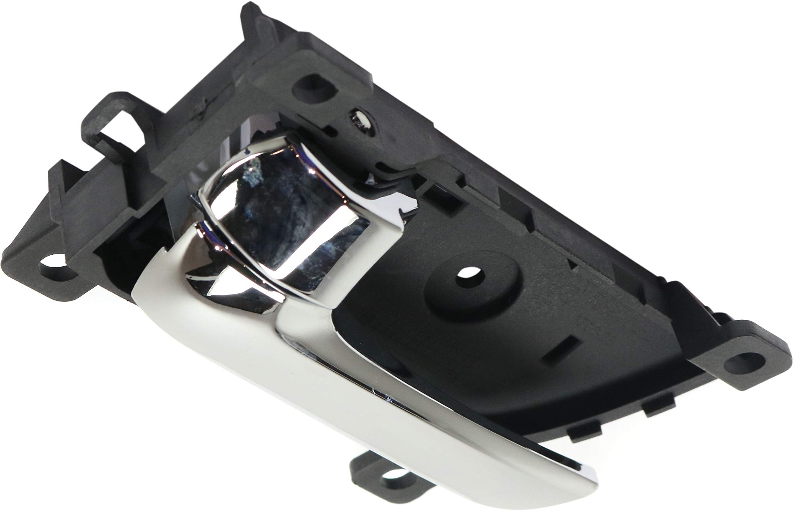 Evan Fischer Front or Rear Driver Interior Door Handle Compatible with 2011-2015 Kia Sorento, with Door Lock Button Chrome