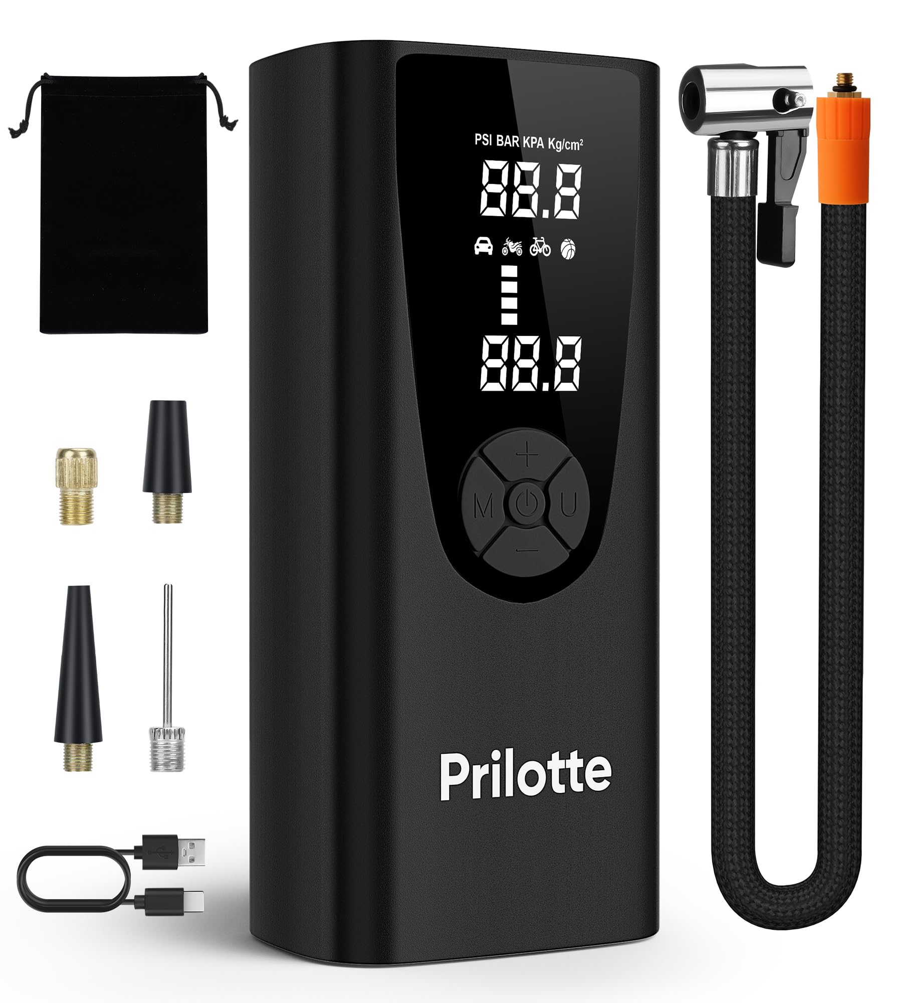 Tire Inflator Portable Air Compressor-Upgrade 20000 Mah Air Pump For Car -150 Psi Electric Tire Inflation-Cordless Tire Pump Wit