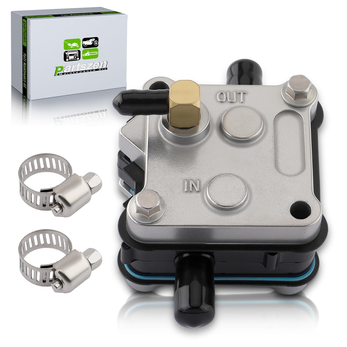 partszen 14360A16 Fuel Pump 14360A71 14360A41 Fit for Mercury 30 40 45 50 55 60 75 80 90 100 115 125 150 175 200 225 250 300 HP 