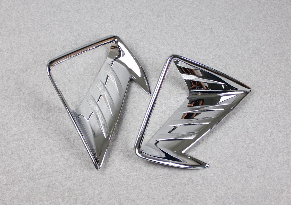 Fit For Toyota Rav4 2016 2017 2018 Chrome Front Fog Light Lamp Cover Bezel Trims