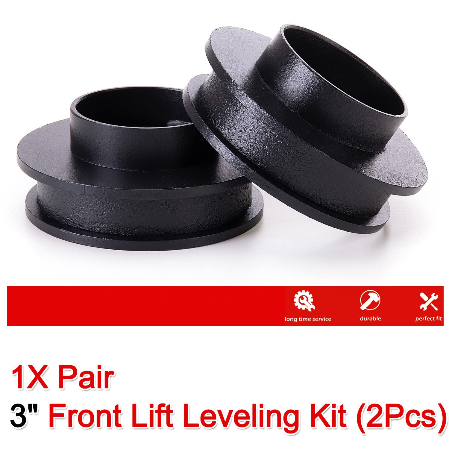 3' Front Leveling Lift Kit Compatible With 1999-2006 Chevrolet Silverado/Gmc Sierra 1500 2Wd