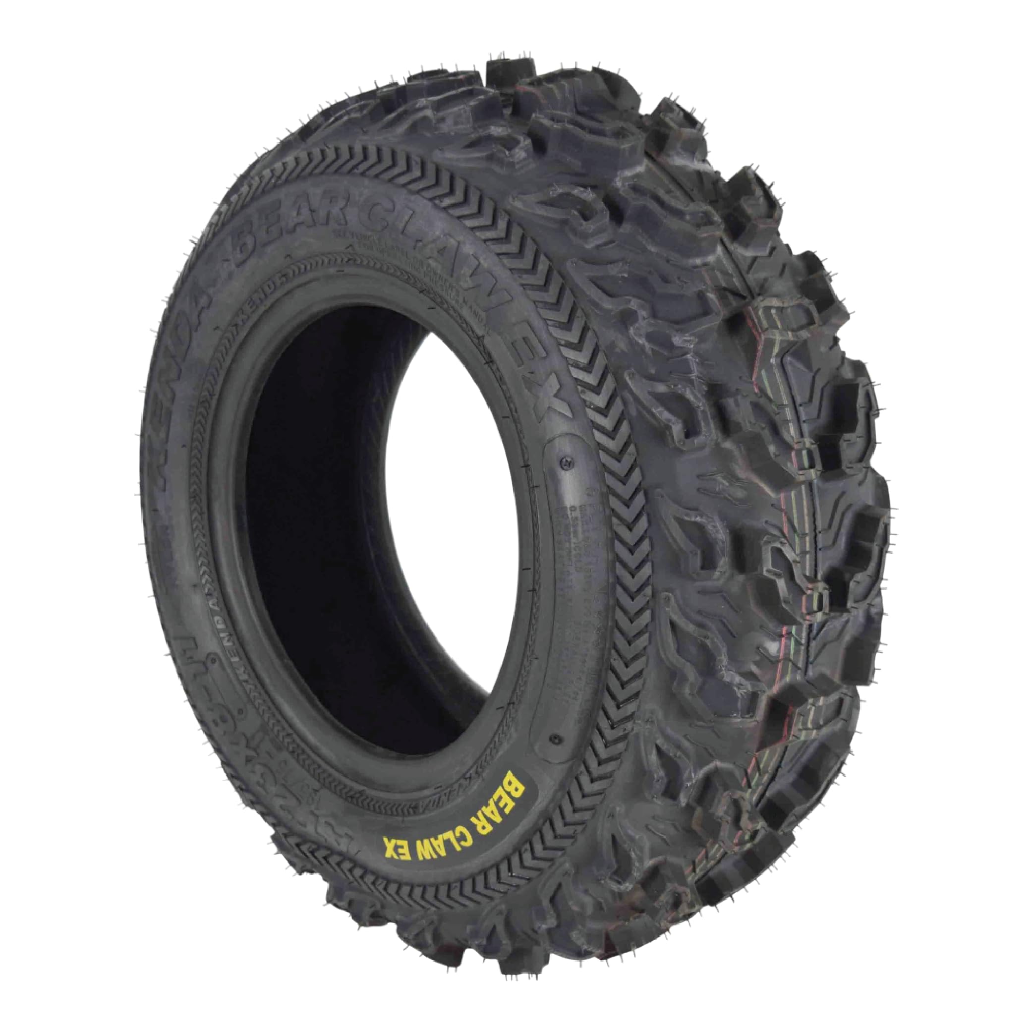 Kenda Bearclaw Ex K573-23X8-11 Front Tire For All Terrain (Atv), Utv, And Side By Side (Sxs) Vehicles - 6-Ply - Bear Claw Ex 23X