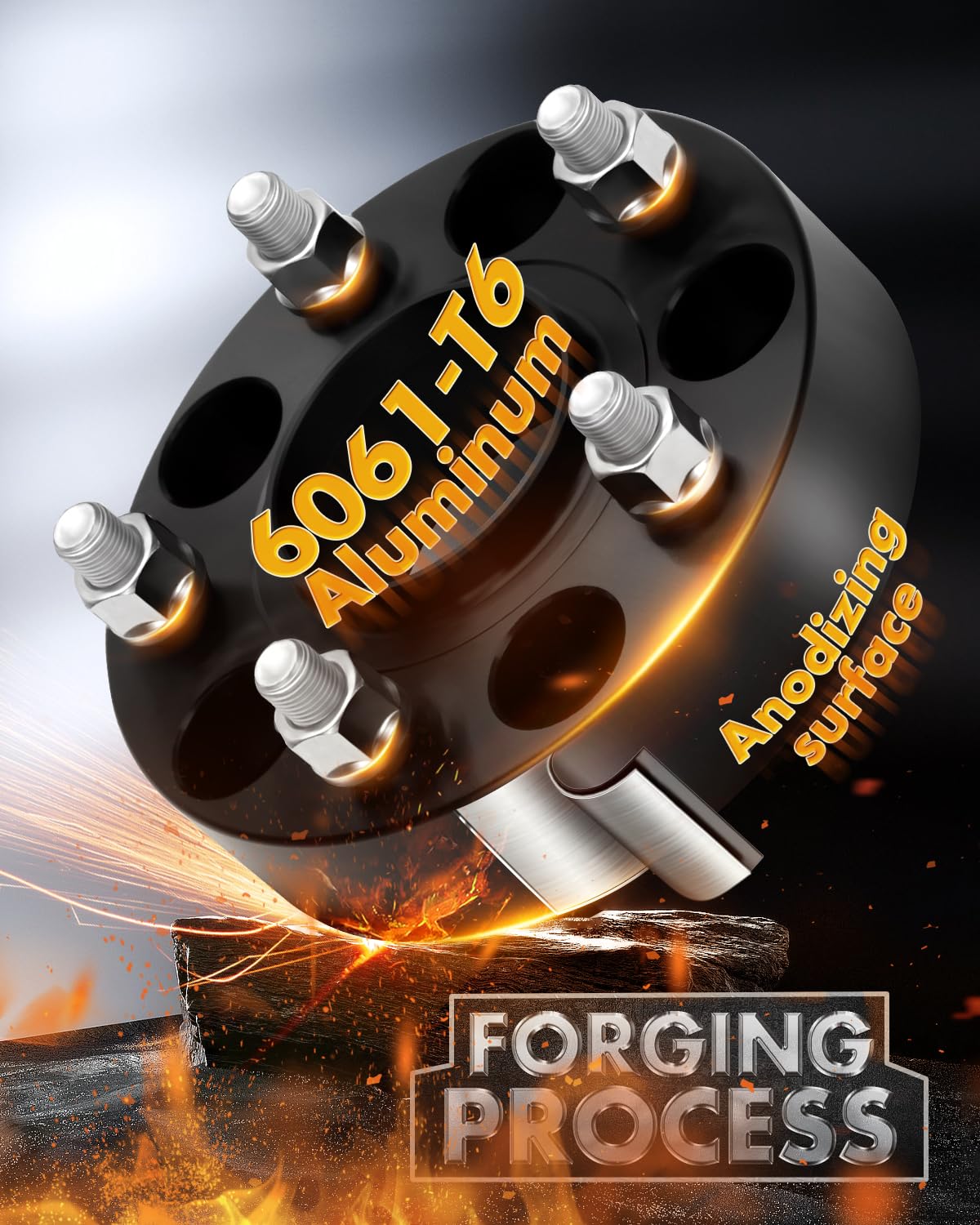 Dynofit 1.5'' 5X5 Wheel Spacers For 2007-2018 Jeep Wrangler Jk, 1999-2010 Grand Cherokee Wj Wk, 71.5Mm Hubcentric Wheel Spacers