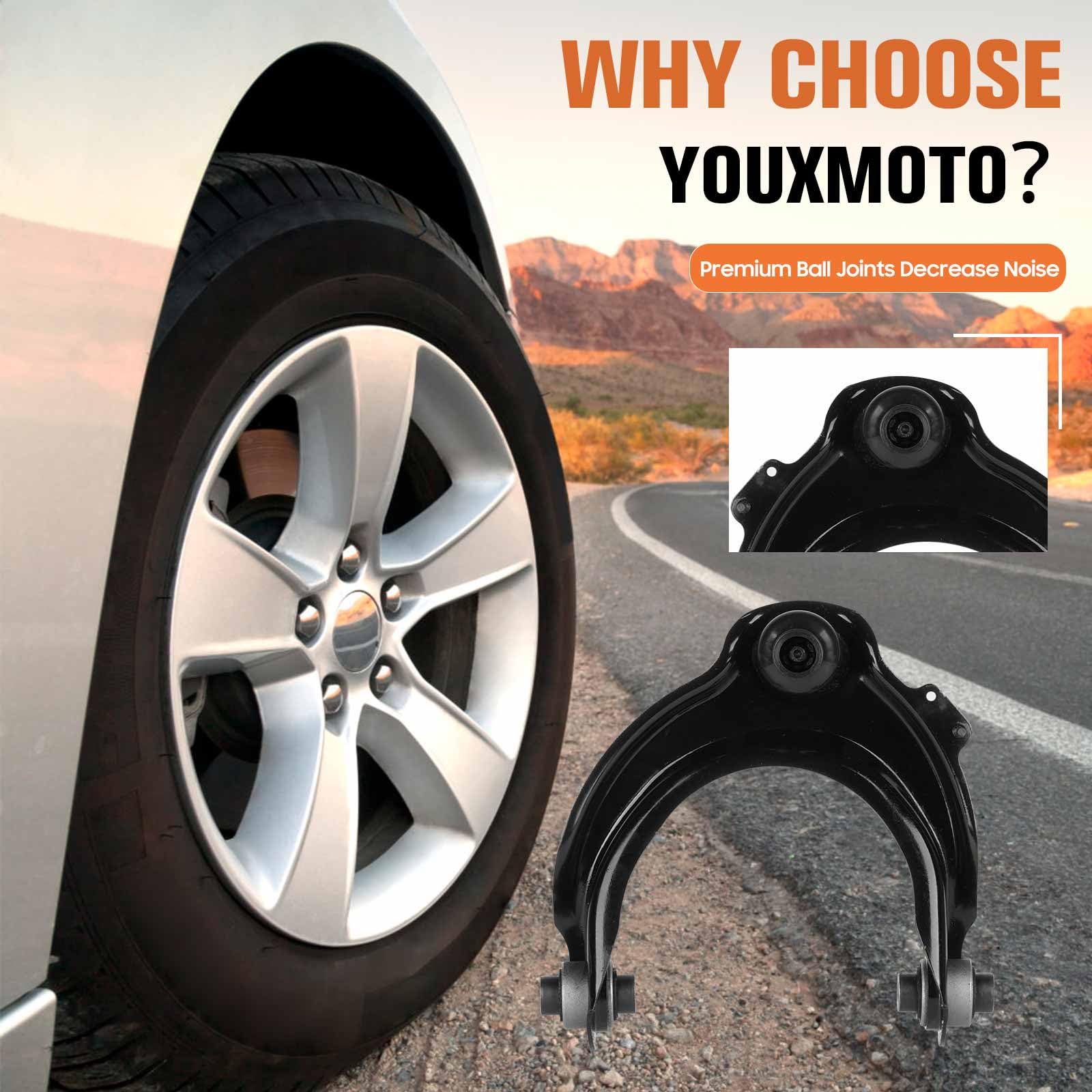 10Pcs Front Upper Control Arms Suspension Kits Fits For Honda Accord (Coupe & Sedan 2.4L L4)2003 2004 2005 2006 2007, For Acura