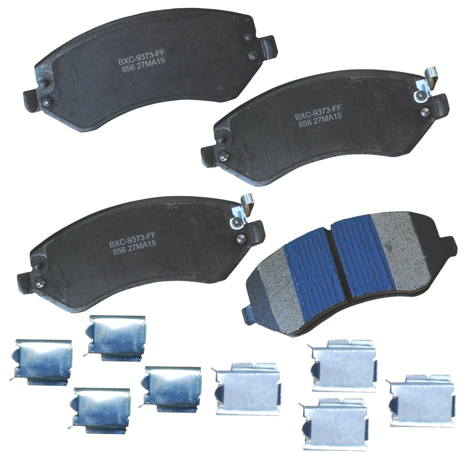 Bendix Premium Sbc856 Ceramic Front Brake Pads For Chrysler Town & Country 2007-2003, Voyager 2008-2001, Dodge Caravan 2007-2001