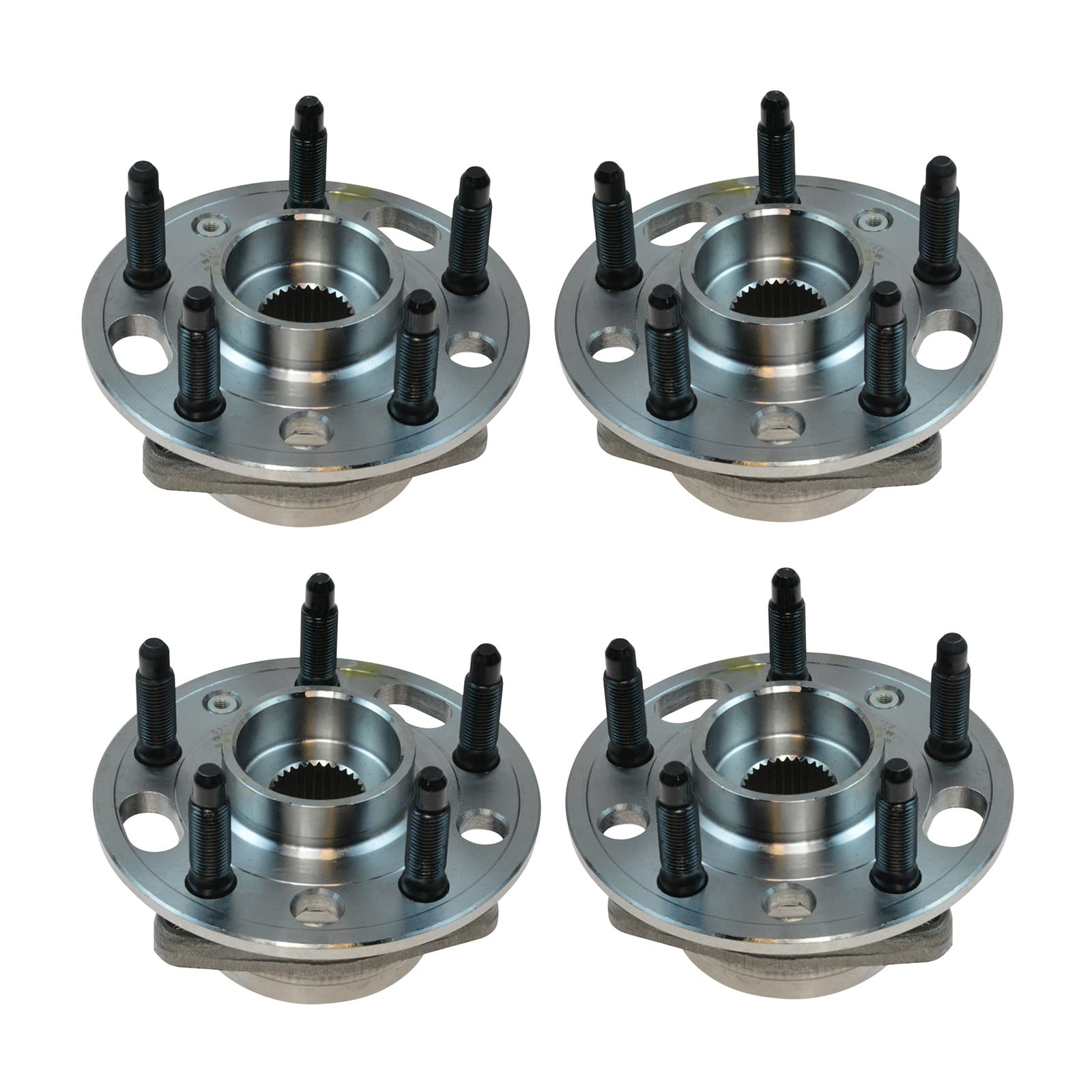 Trq Wheel Hub Bearings Assembly Set Compatible With 2010-2016 Buick Lacrosse 2011-2017 Regal 2013-2017 Cadillac Xts 2014-2020 Ch