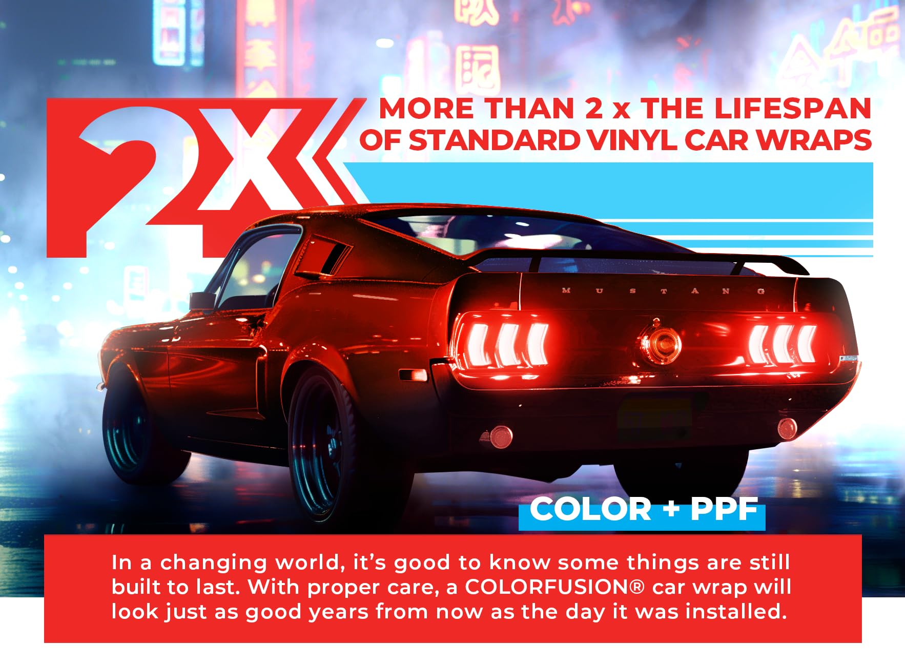 Colorfusion Ppf By Vvivid, Gloss Sinister Red Dry Apply Ppf Vinyl Car Wrap Roll 6Ft X 5Ft