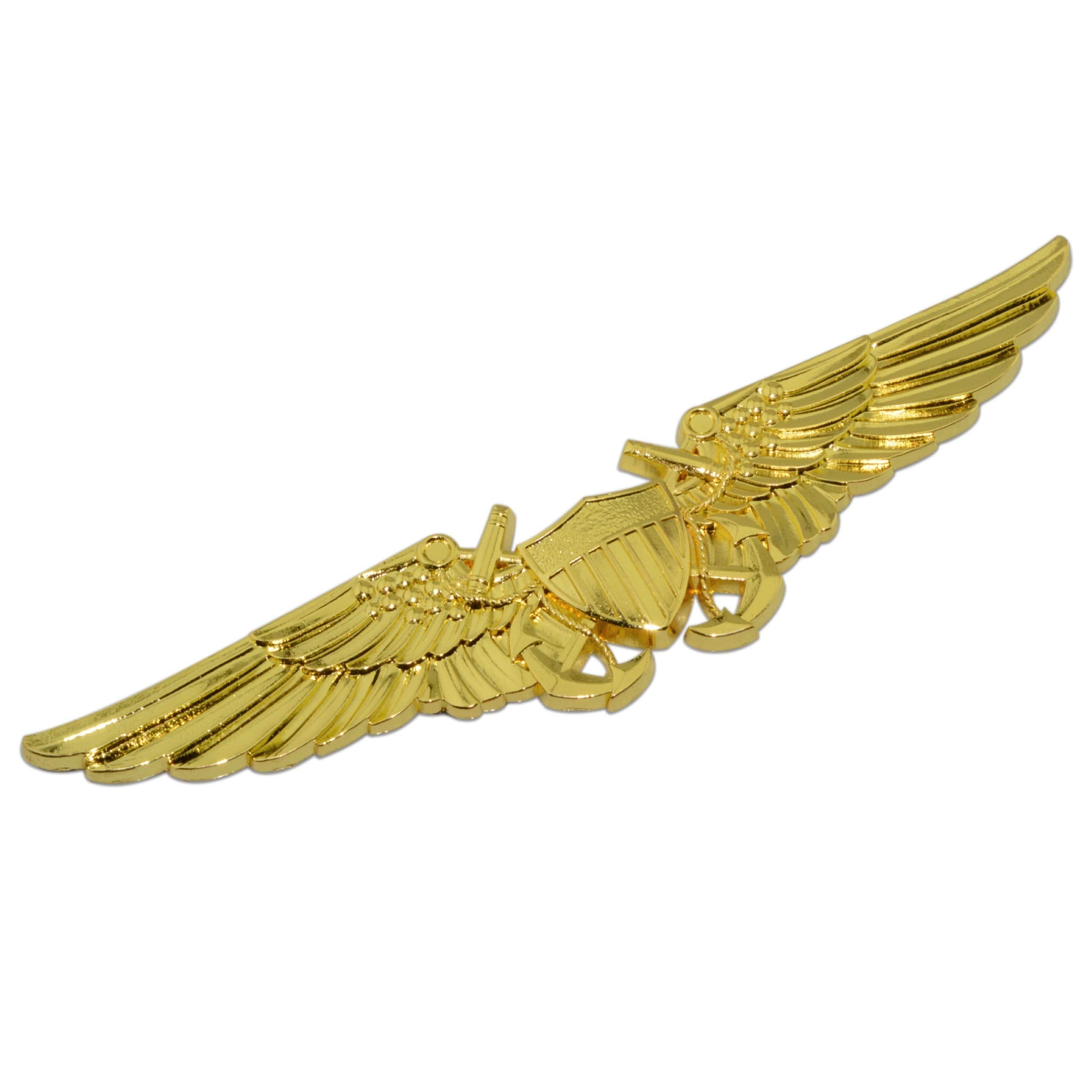 Naval Flight Officer Nfo Metal Decal Auto Emblem