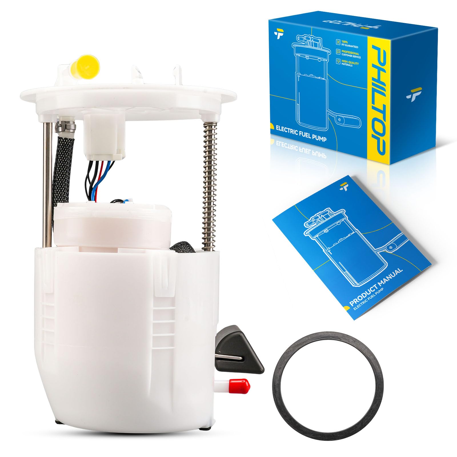 PHILTOP Electric Fuel Pump Assembly Fits for Mitsubishi Eclipse 2007-2012,Mitsubishi Galant 2006-2009,V6 3.8L, FG1265