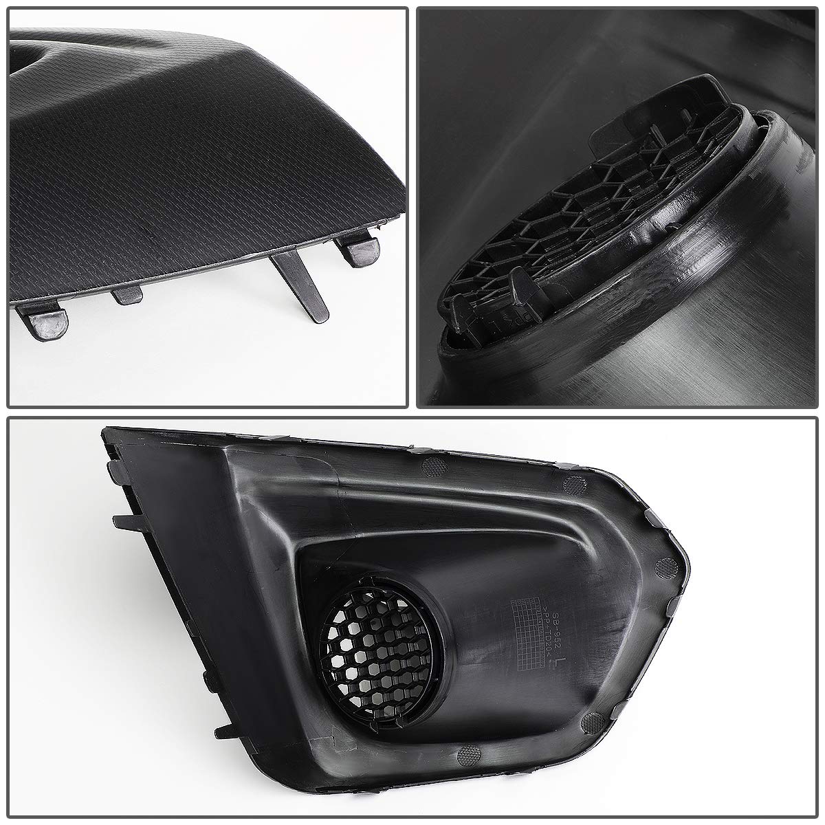 Dna Motoring Fl-Ztl-273 Front Bumper Fog Light With Bezel Driver & Passenger Side Enhance Visibility [Compatible With 12-14 Suba