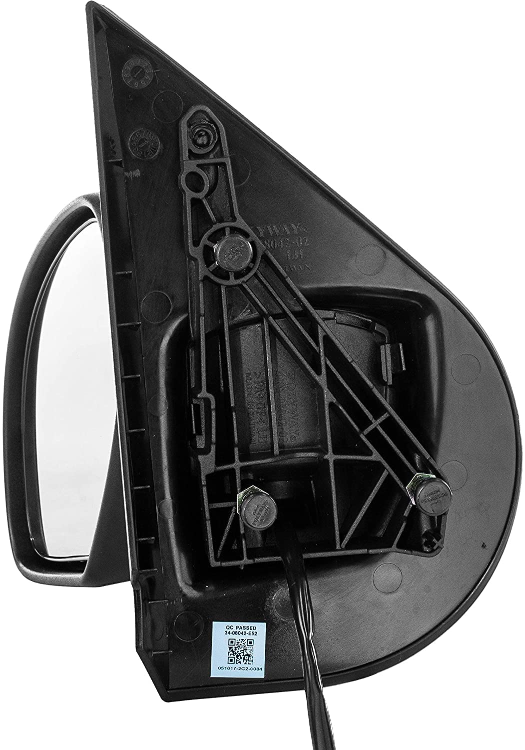 Dependable Direct Left Heated Folding Power Operated Driver Side Door Mirror fits 07-13 Chevy Suburban, GMC Yukon; fits 07-14 Chevy Silverado/Tahoe; fits 2011-2014 GMC Sierra - GM1320336