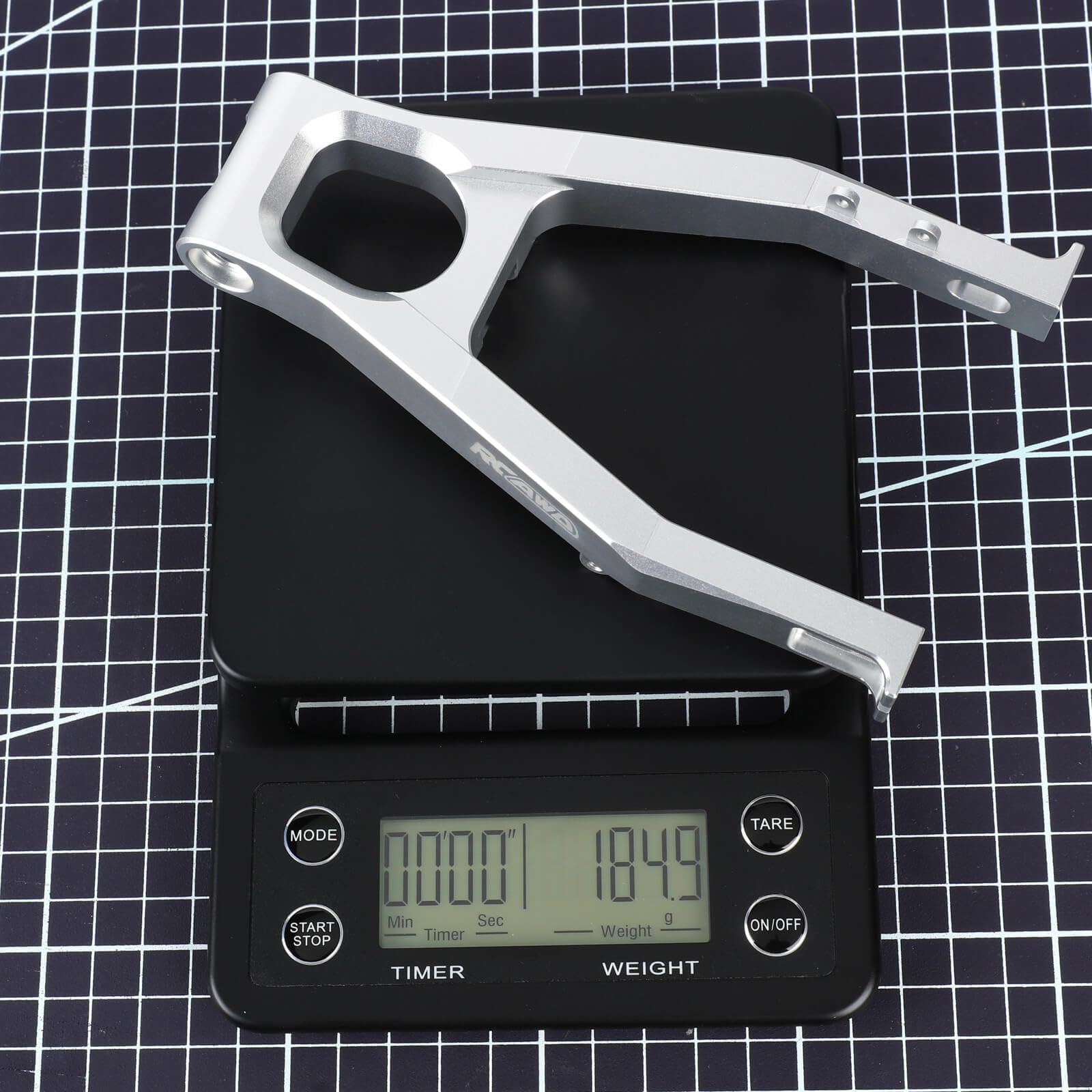 Rcawd Aluminum Swing Arm, For Promoto-Mx Los364000 Upgrade Parts(Silver)