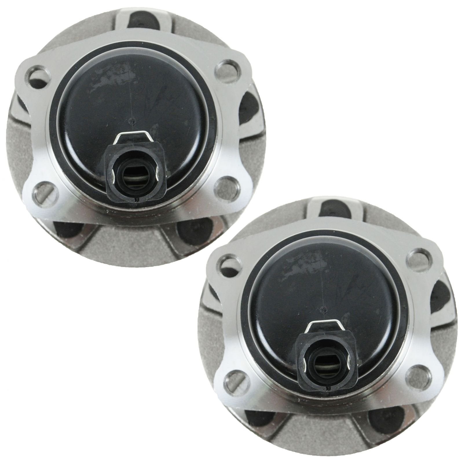 Trq Rear Wheel Hub Bearings Assembly Set Driver & Passenger Side Compatible With 2001-2007 Chrysler Town & Country 2001-2003 Voy