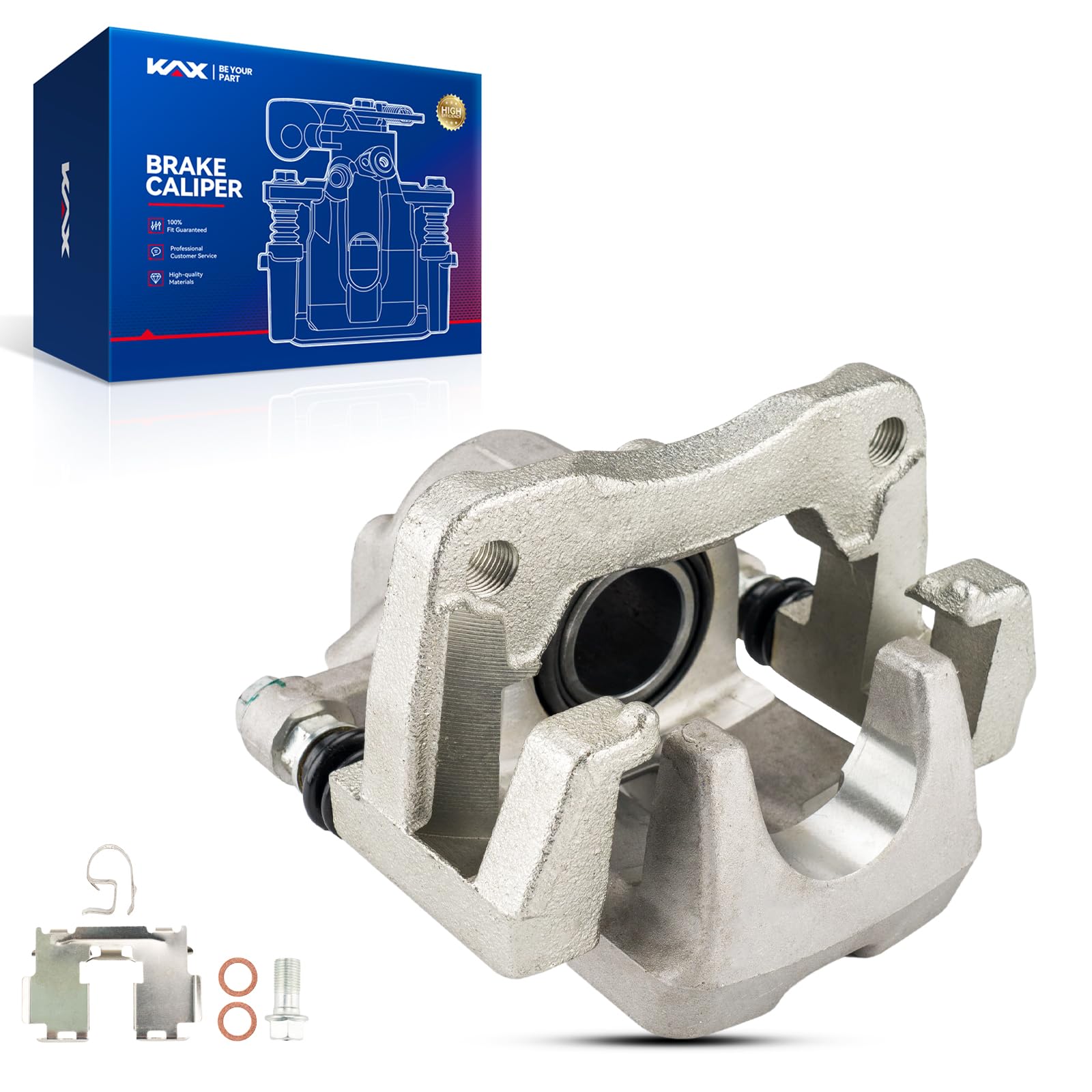 Kax Rear Right Brake Caliper 19B3192 Compatible For Toyota Rav4 2006 2007 2008 2009 2010 2011 2012, Replacement Brake Caliper