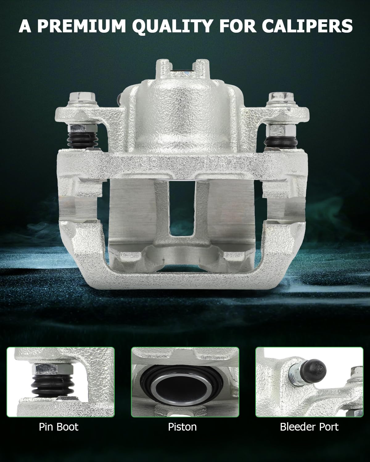 Scitoo Rear Right Brake Caliper With Bracket 19B2928 Compatible For Honda Odyssey 2005-2010