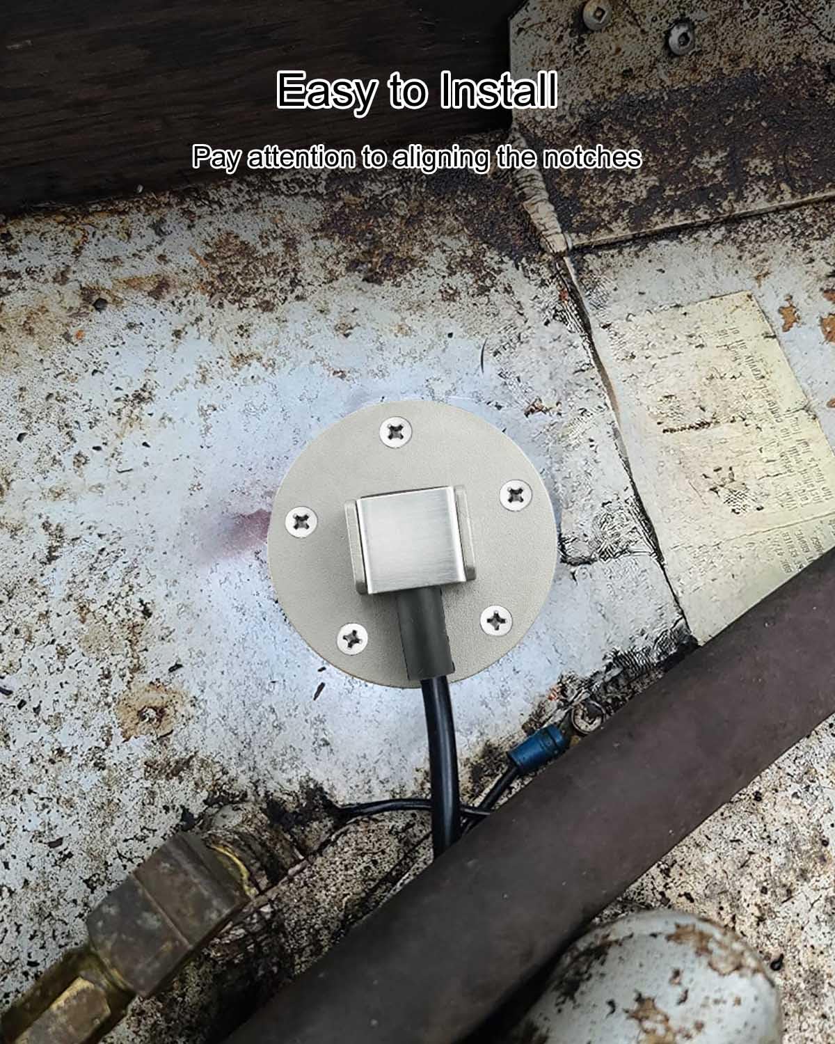 Fuel Level Sending Unit 240-33 ohms 8''(200mm) for Marine Boat Truck Car, Fuel Water Level Gauge Sensor Stainless Steel Fuel Gas