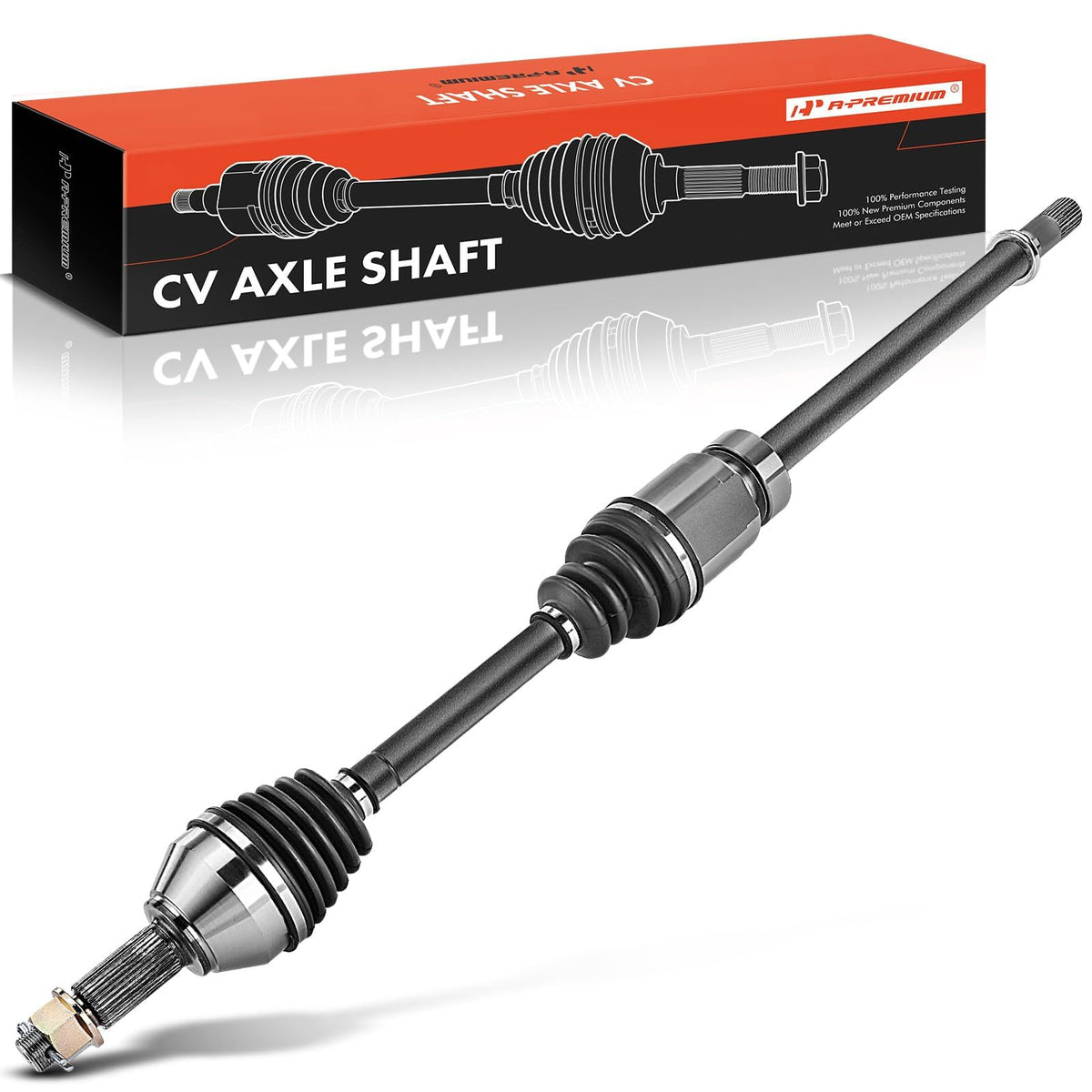 A-Premium CV Axle Shaft Assembly Compatible with Infiniti & Nissan Models - JX35 (2013), QX60 (2014-2019), Pathfinder (2013-2019