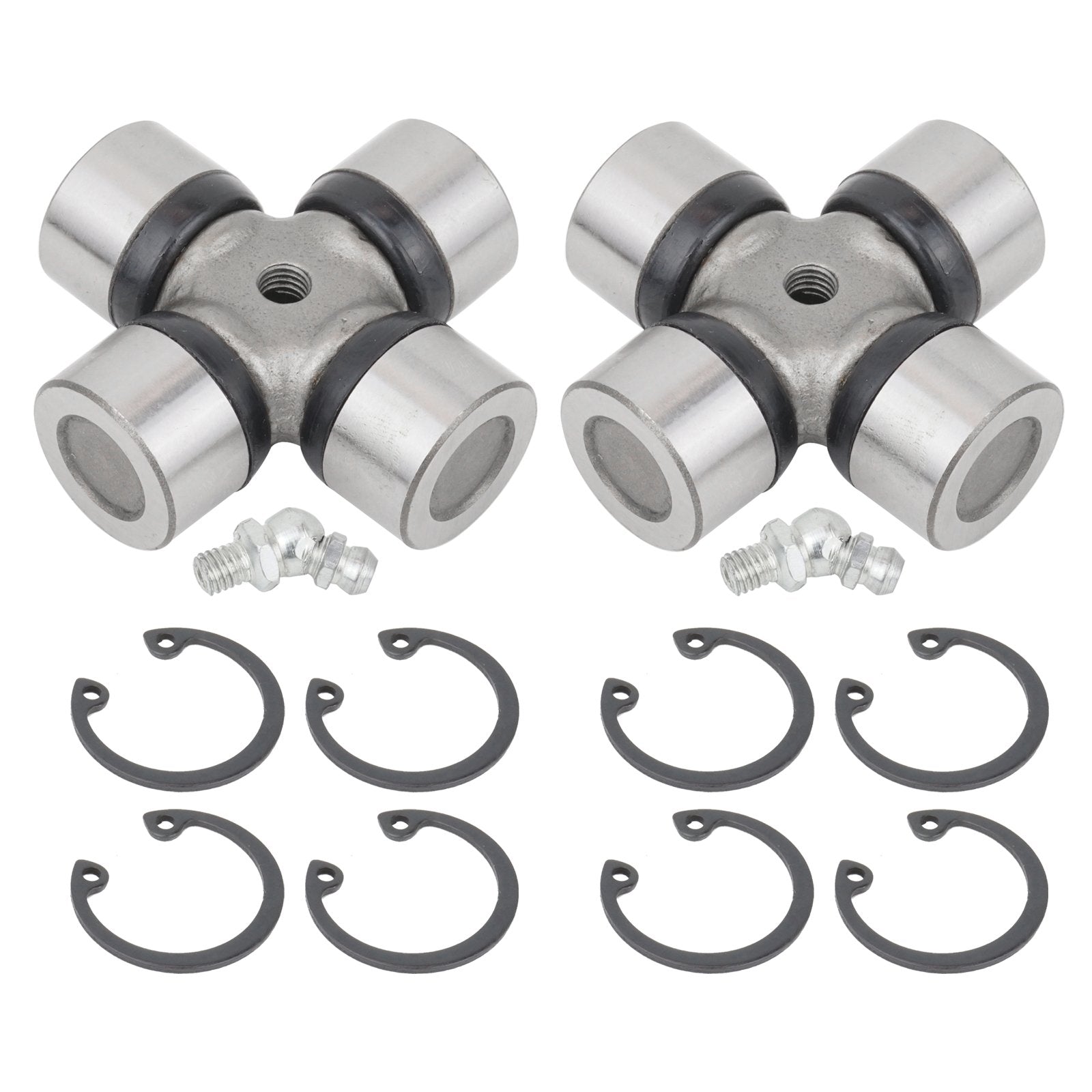 Caltric 2 Front Drive Shaft U-Joint Compatible With Can-Am Maverick 1000 4X4 Std Xmr Xrs Dps 2013-2016